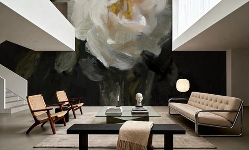 White Rose In a Glass Vase