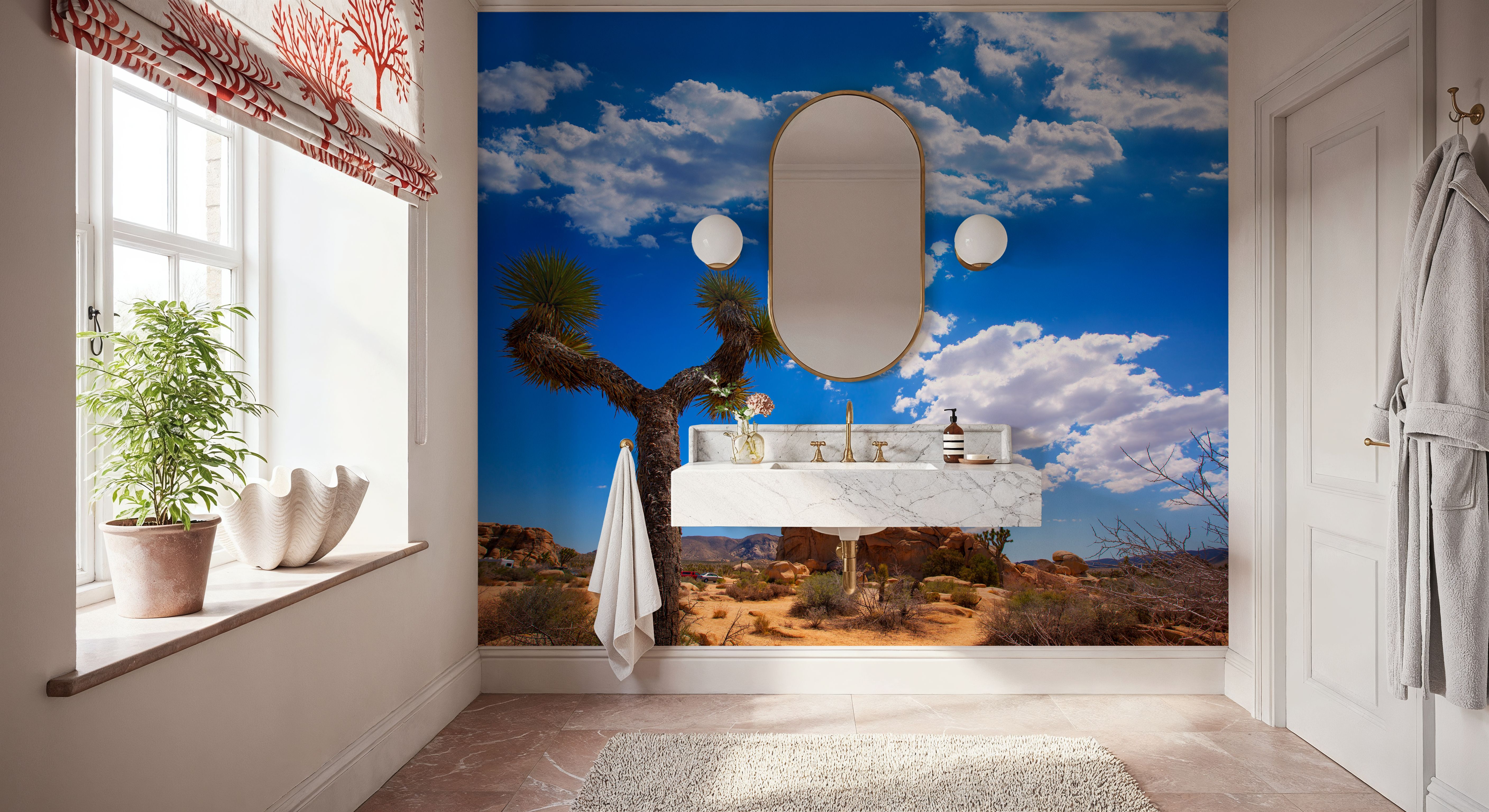 Joshua Tree Blue III, Behang