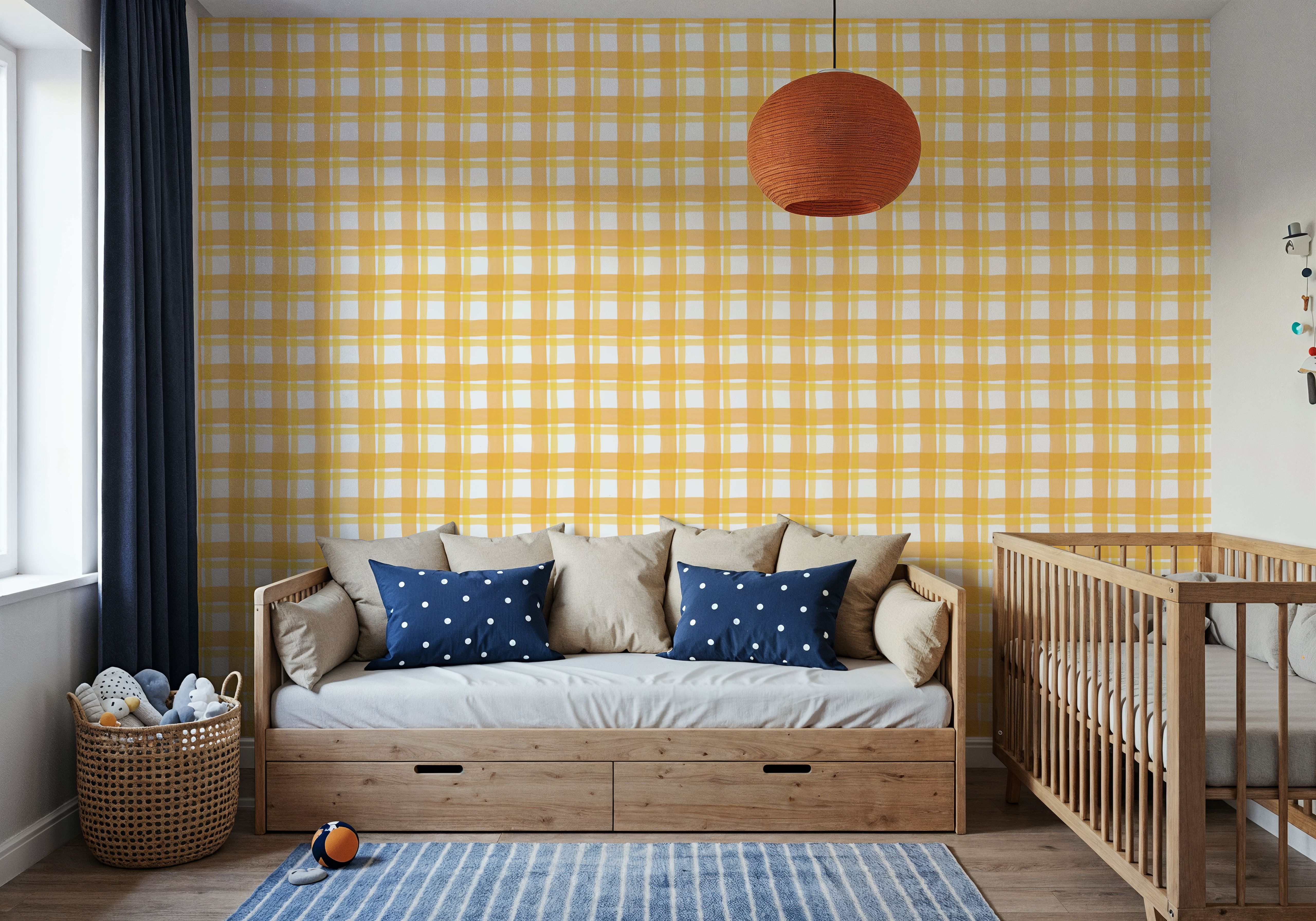 Summer Plaid Yellow