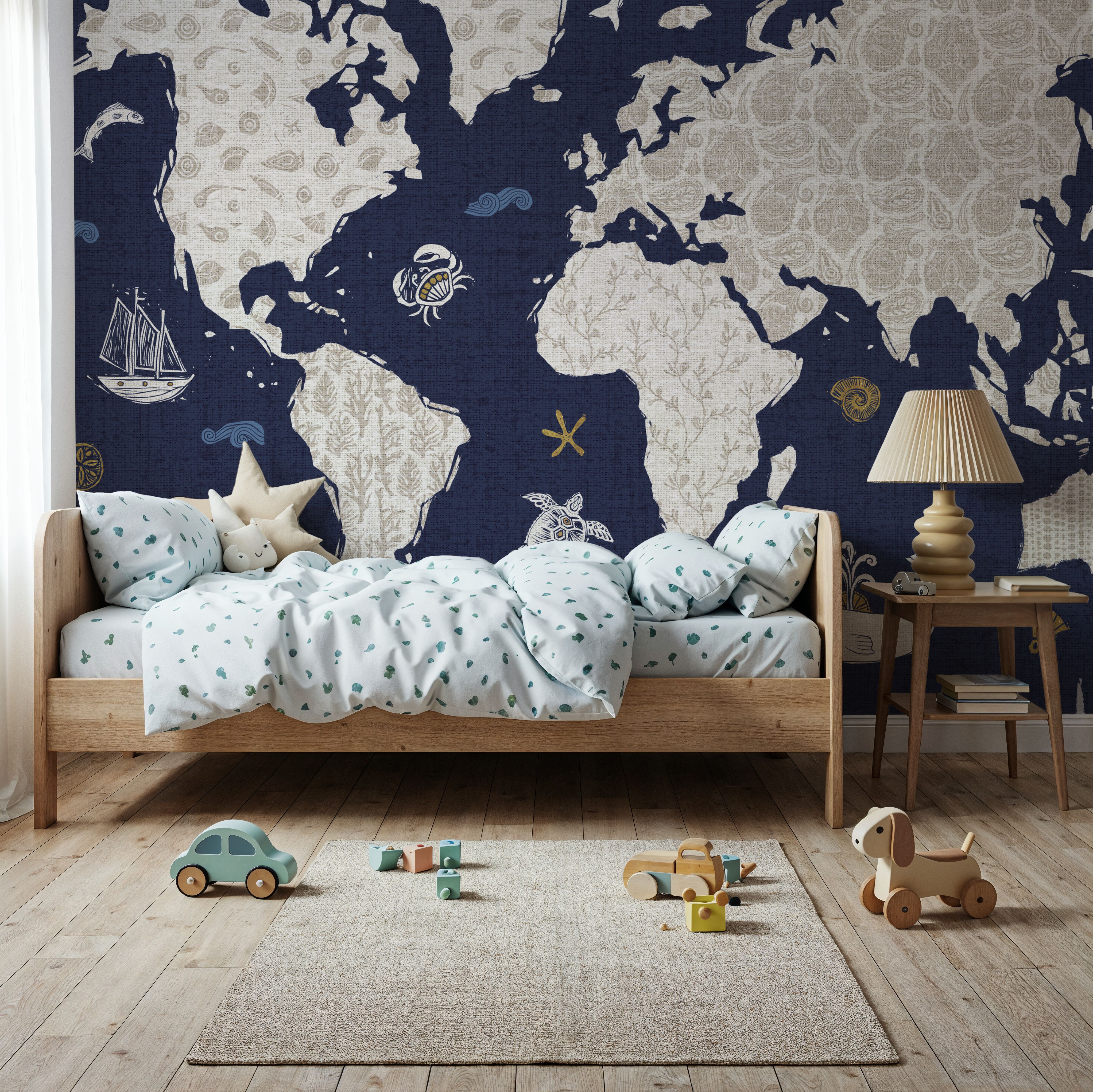 Sea This Map Blue