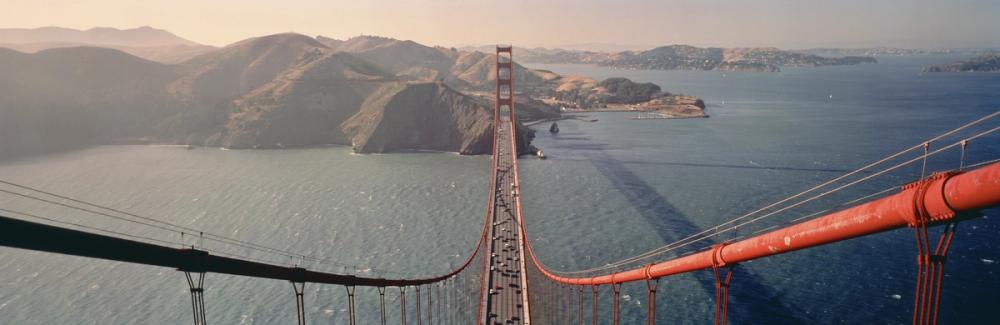 Golden Gate From Above