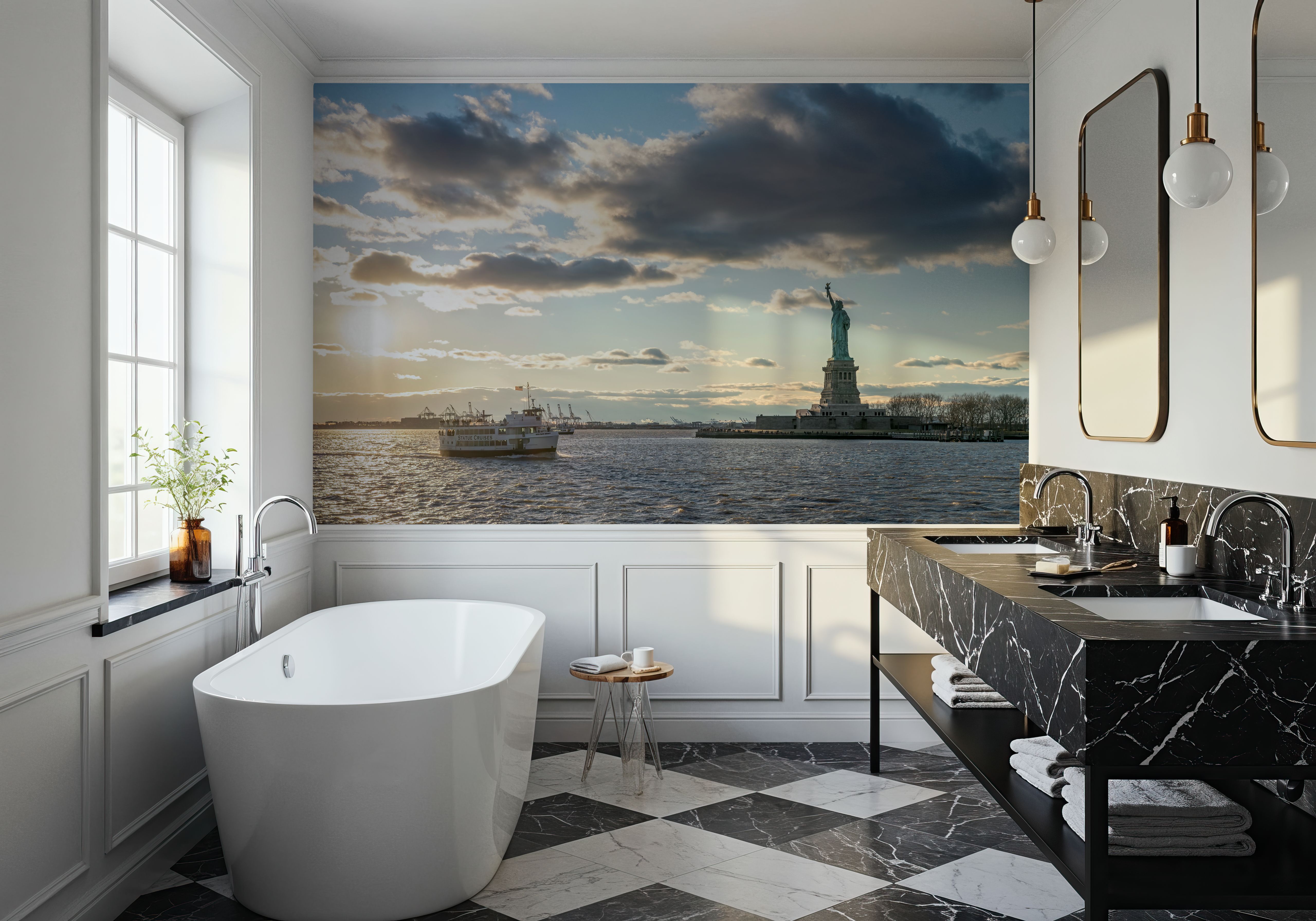 Statue of Liberty Cruise, Papel de parede