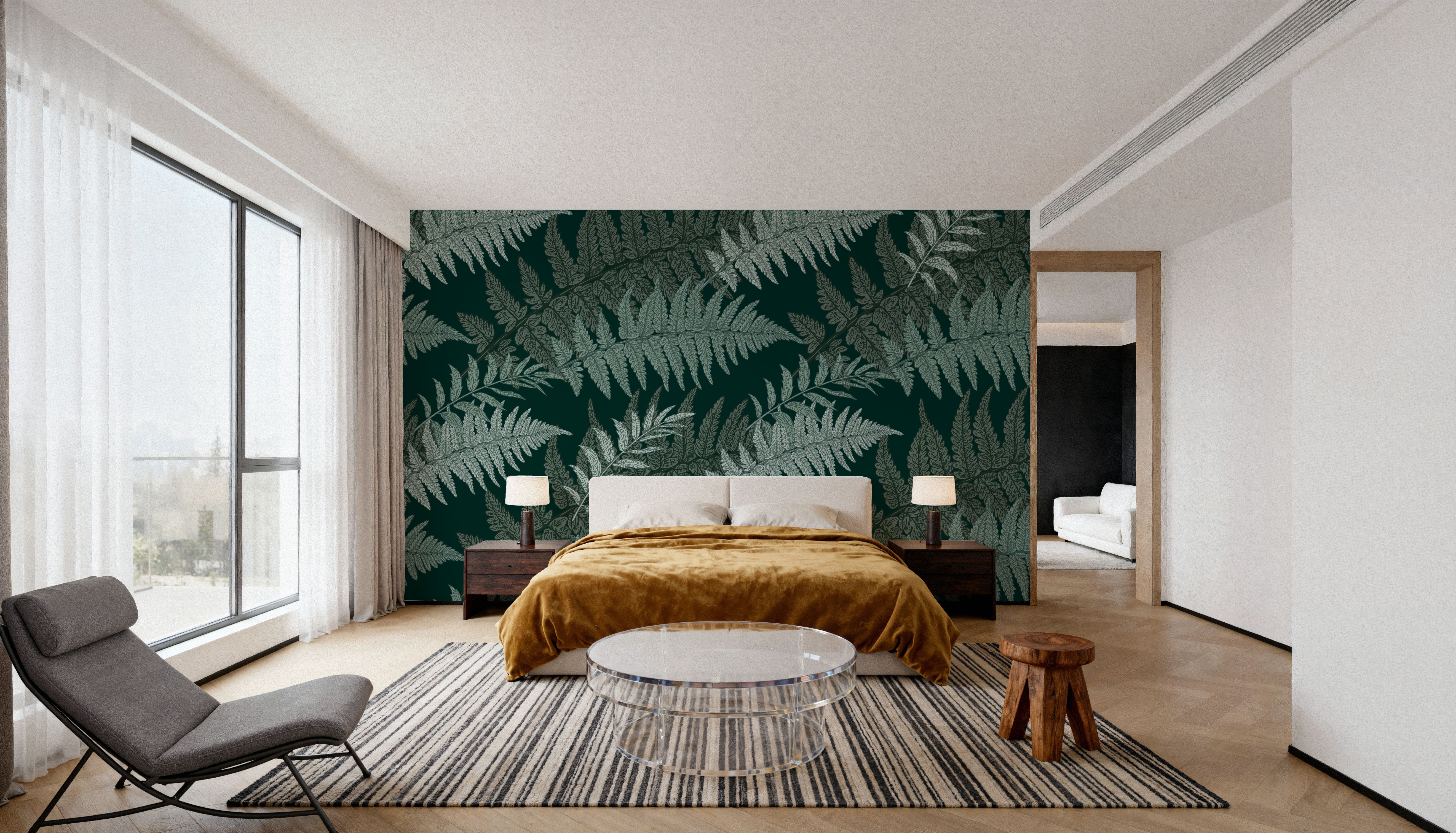 Flying Retro Herbs , Tapeten