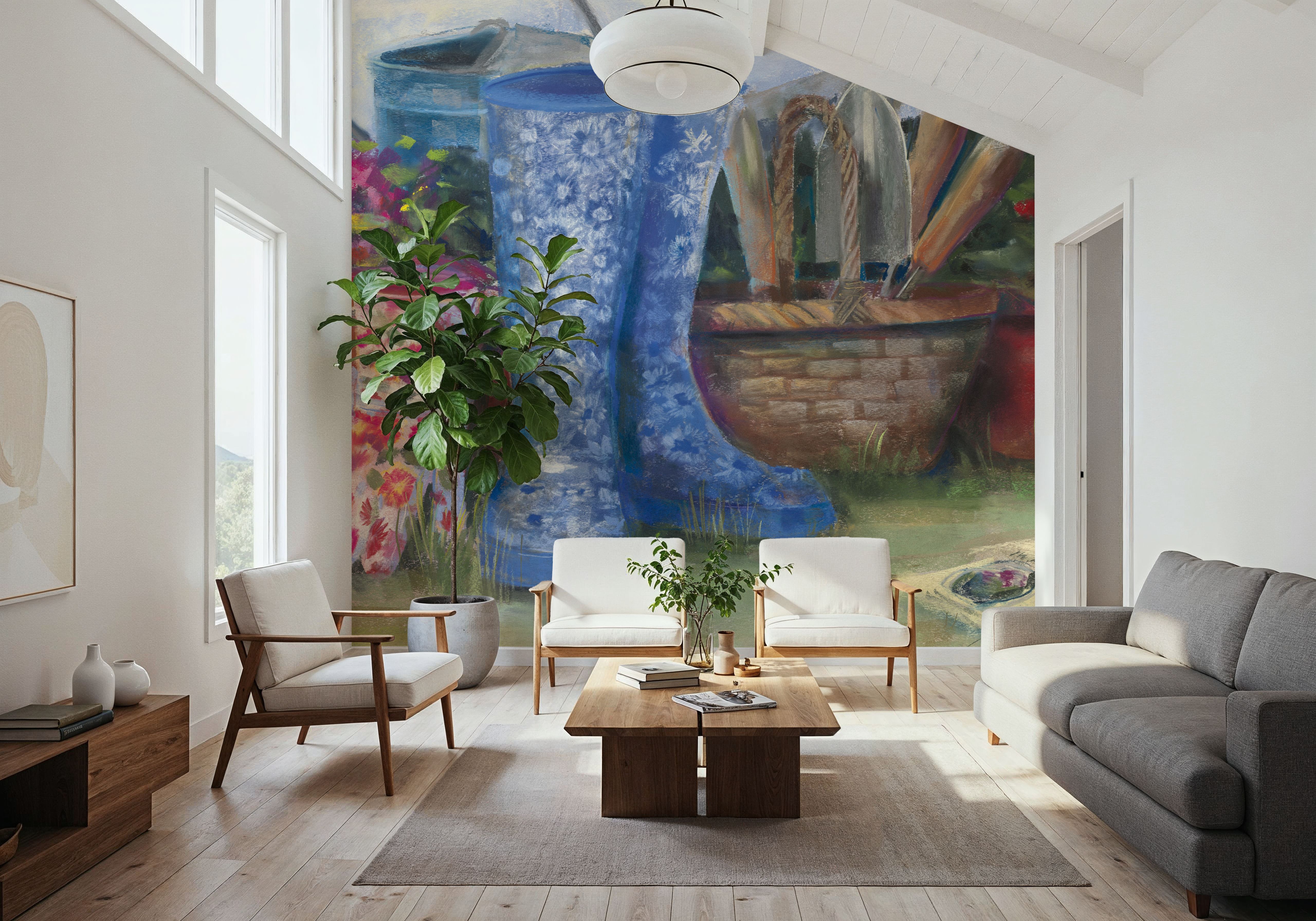 Gardeners Still Life with Boots