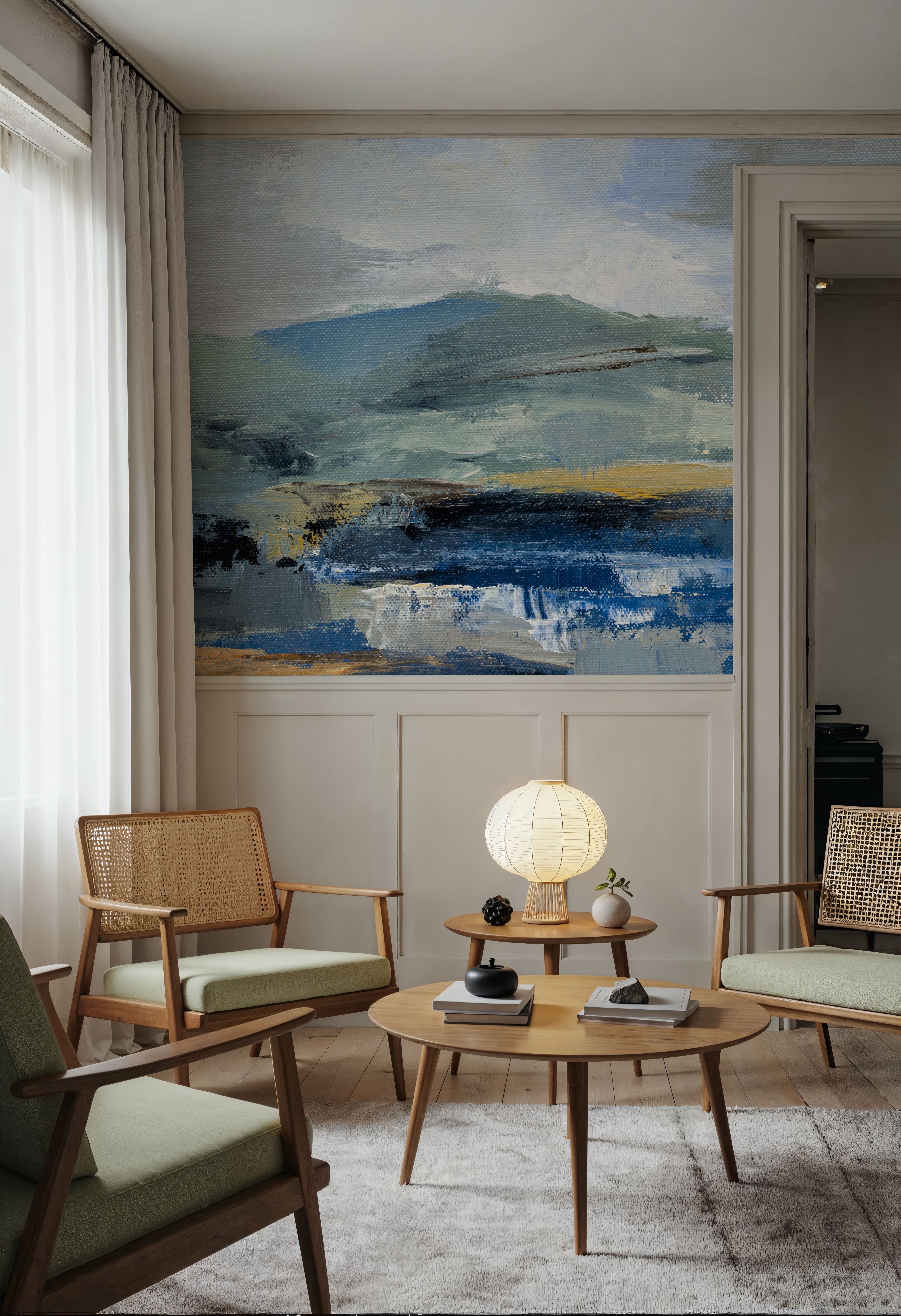 April Mountain River I