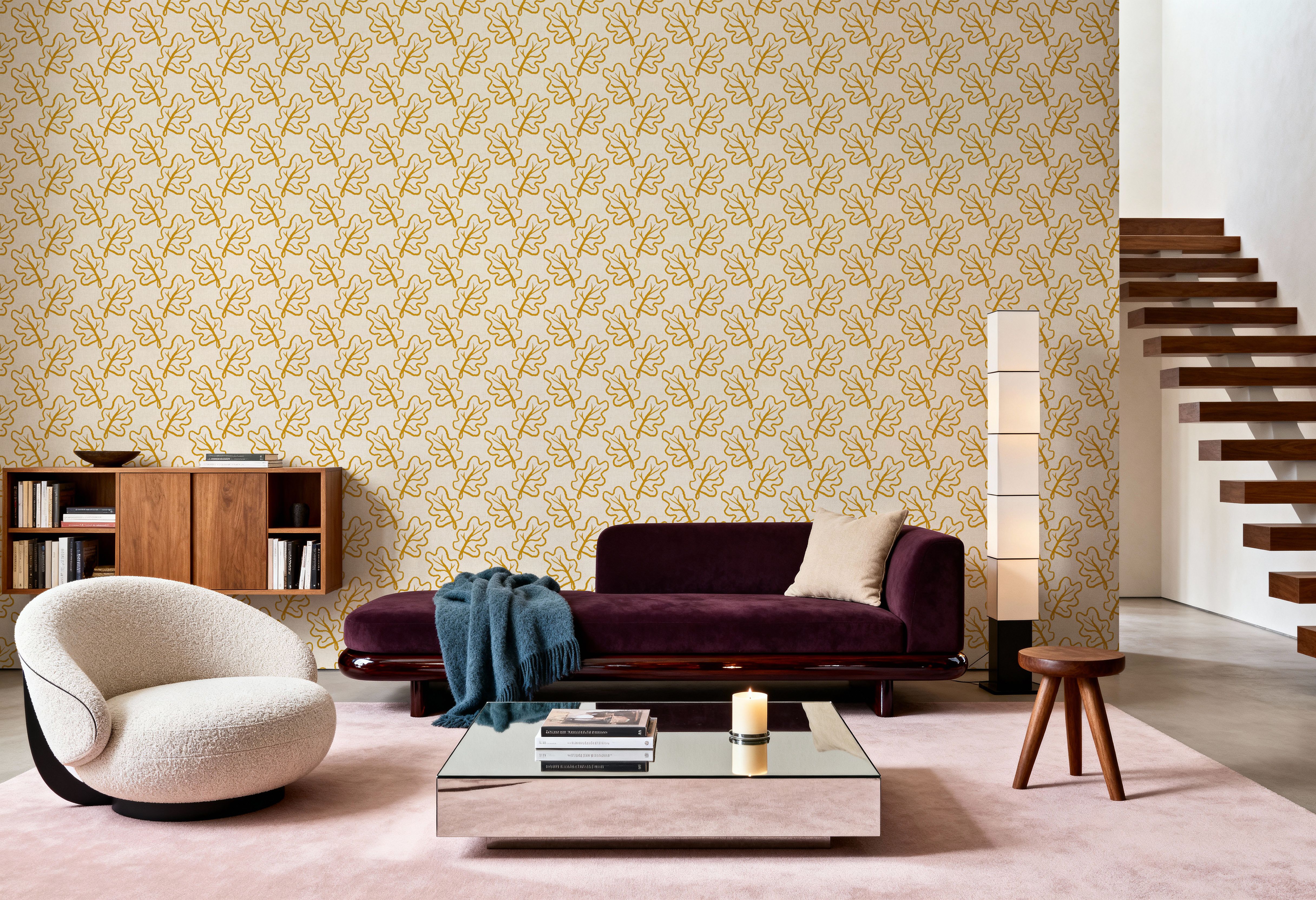 Oak Leafs, Wallpaper