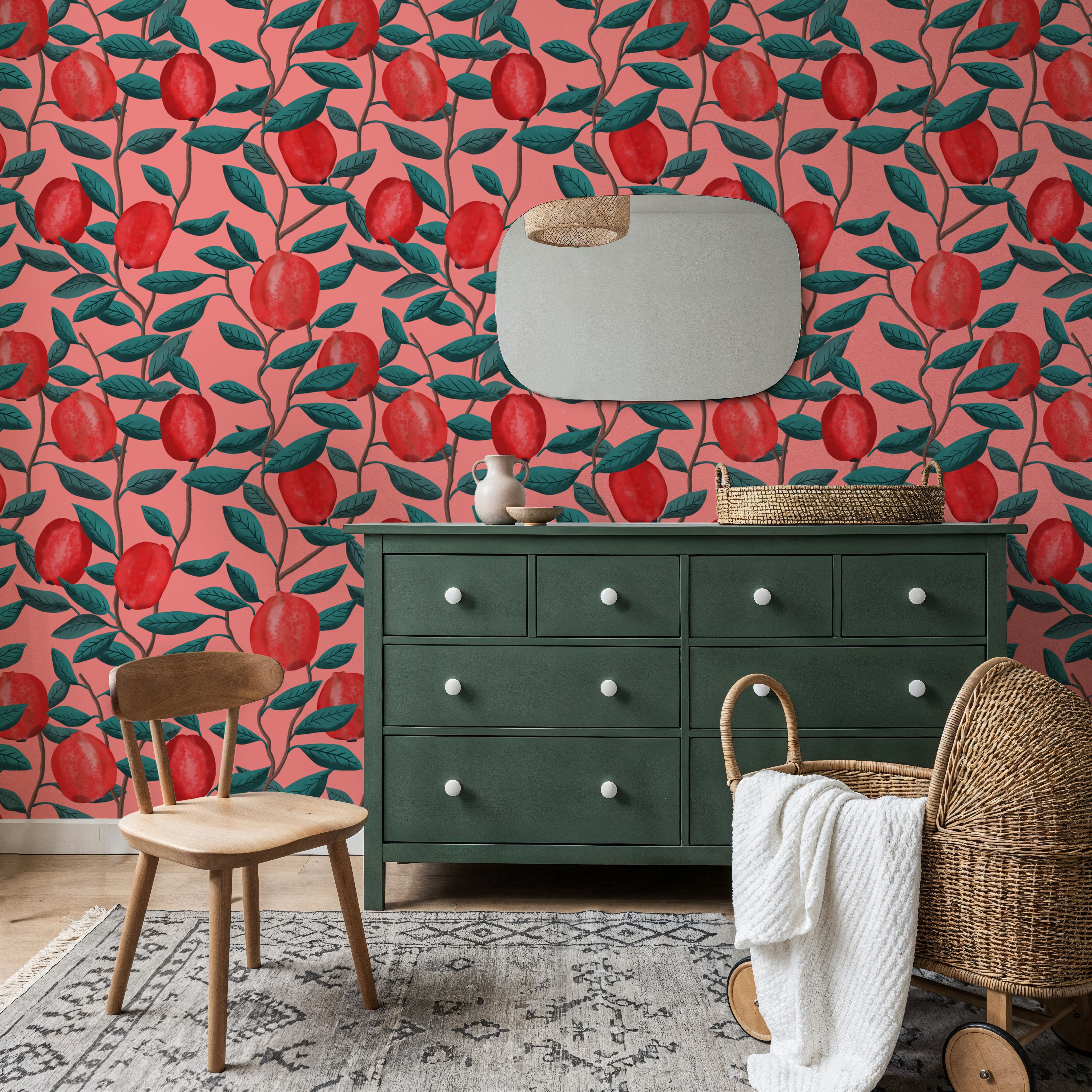 Pomegranate, Peachy Pink