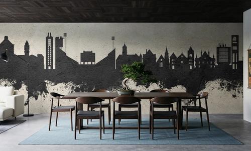 Lawrence Kansas Skyline Concrete