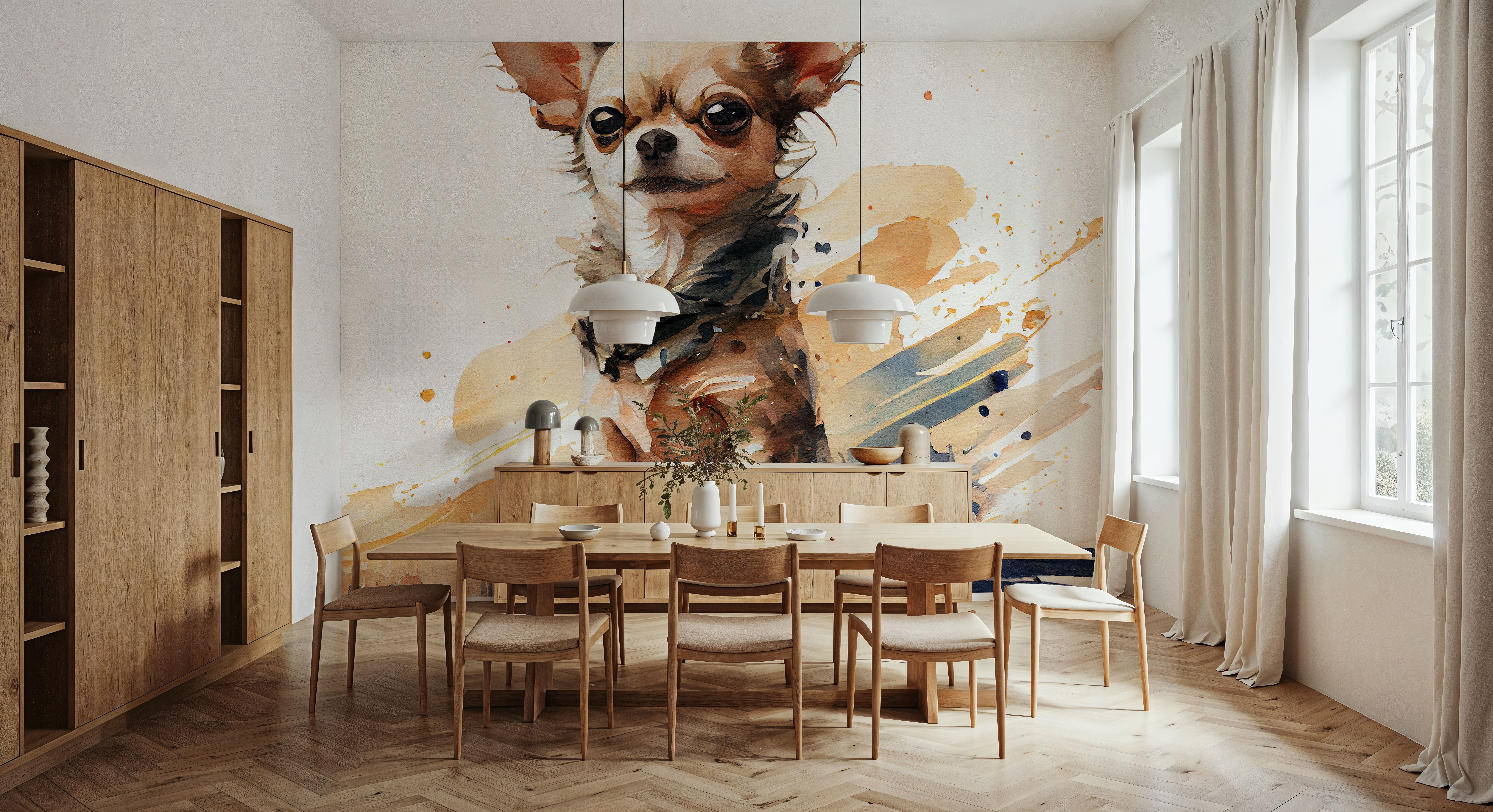 Watercolor Chihuahua