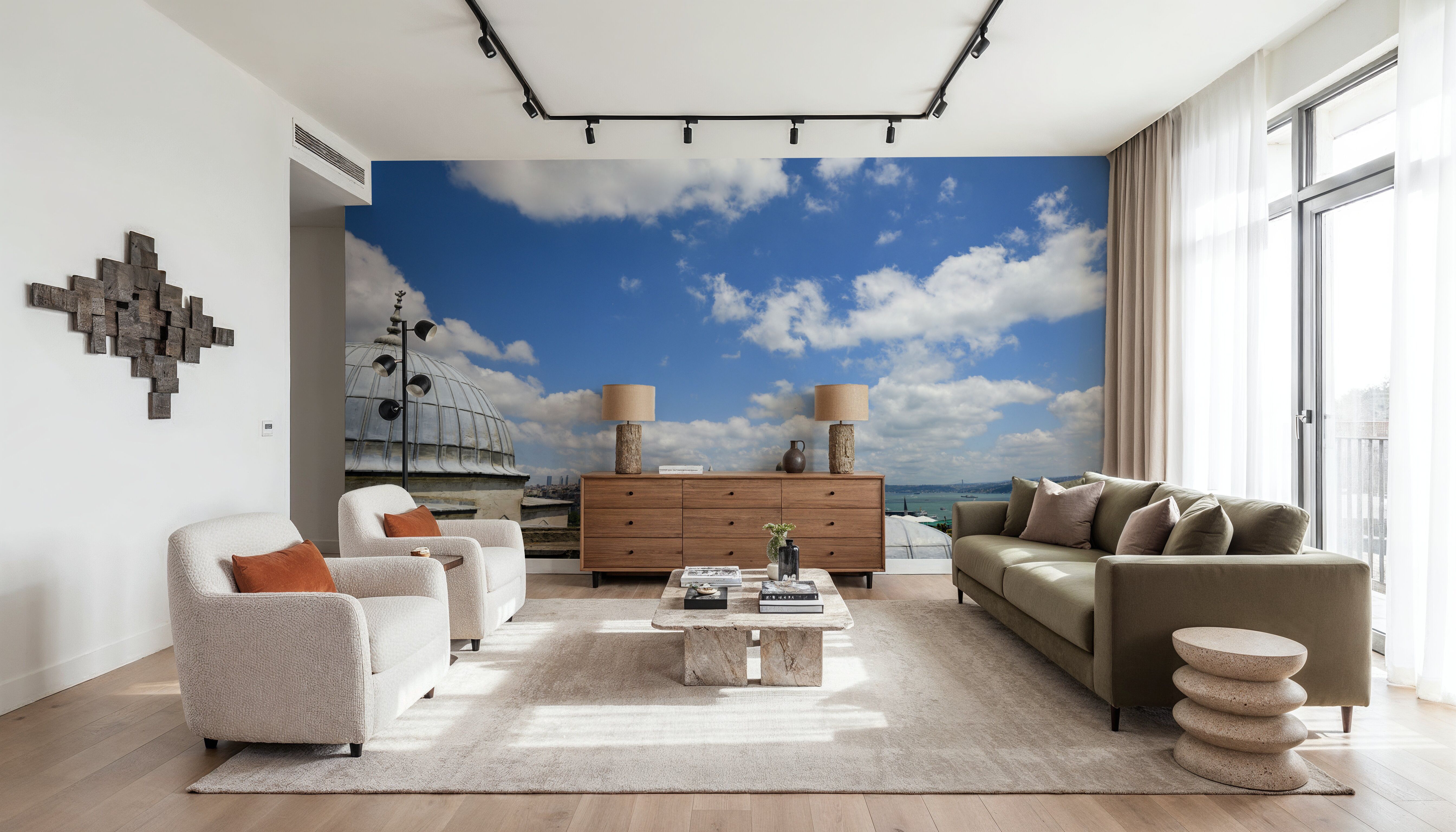 Historic Domes Panorama