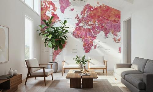 World Map Cities - Tatiana