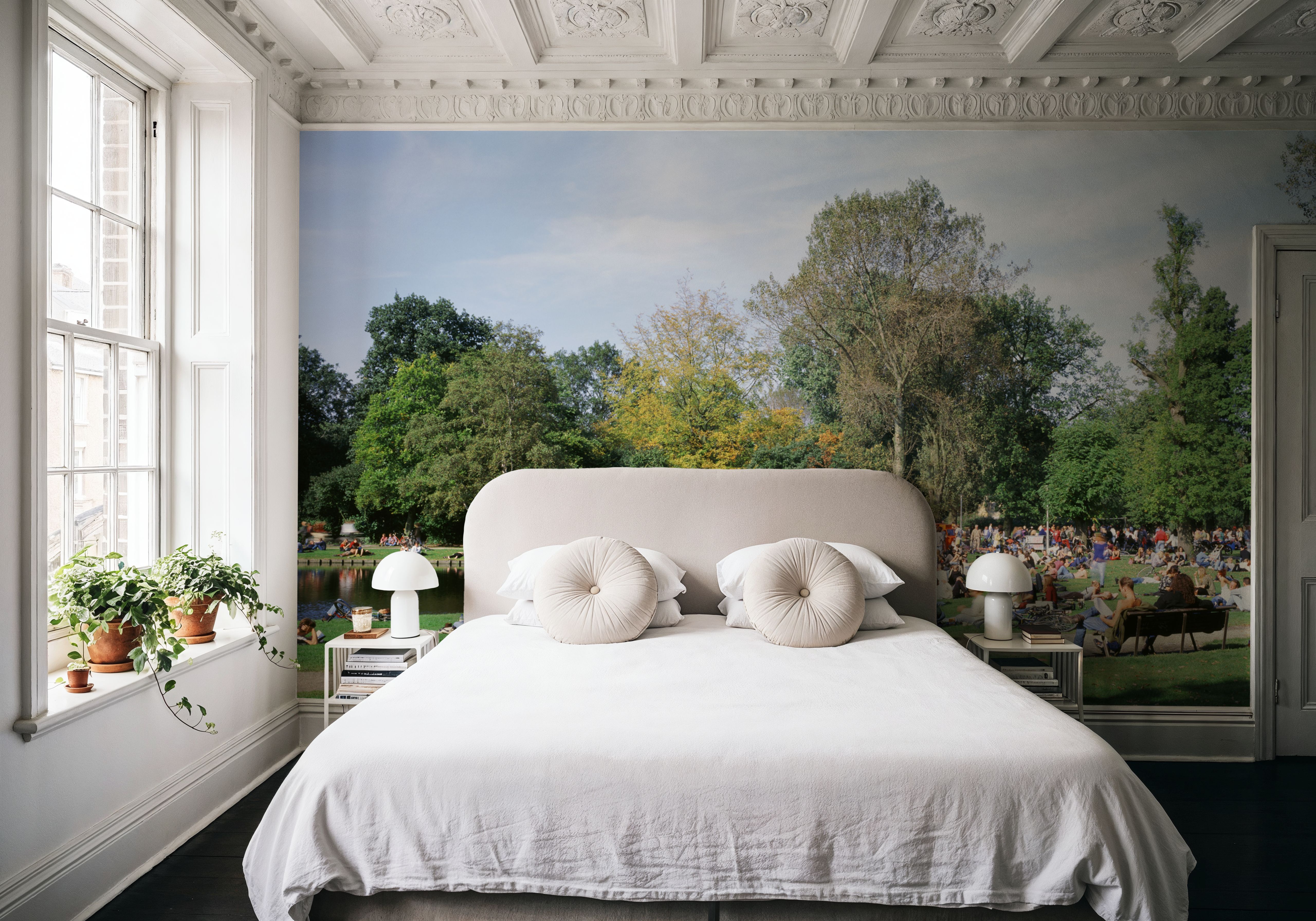 Summer Park Leisure, Wallpaper