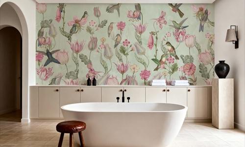 Tulips & Birds, Mint