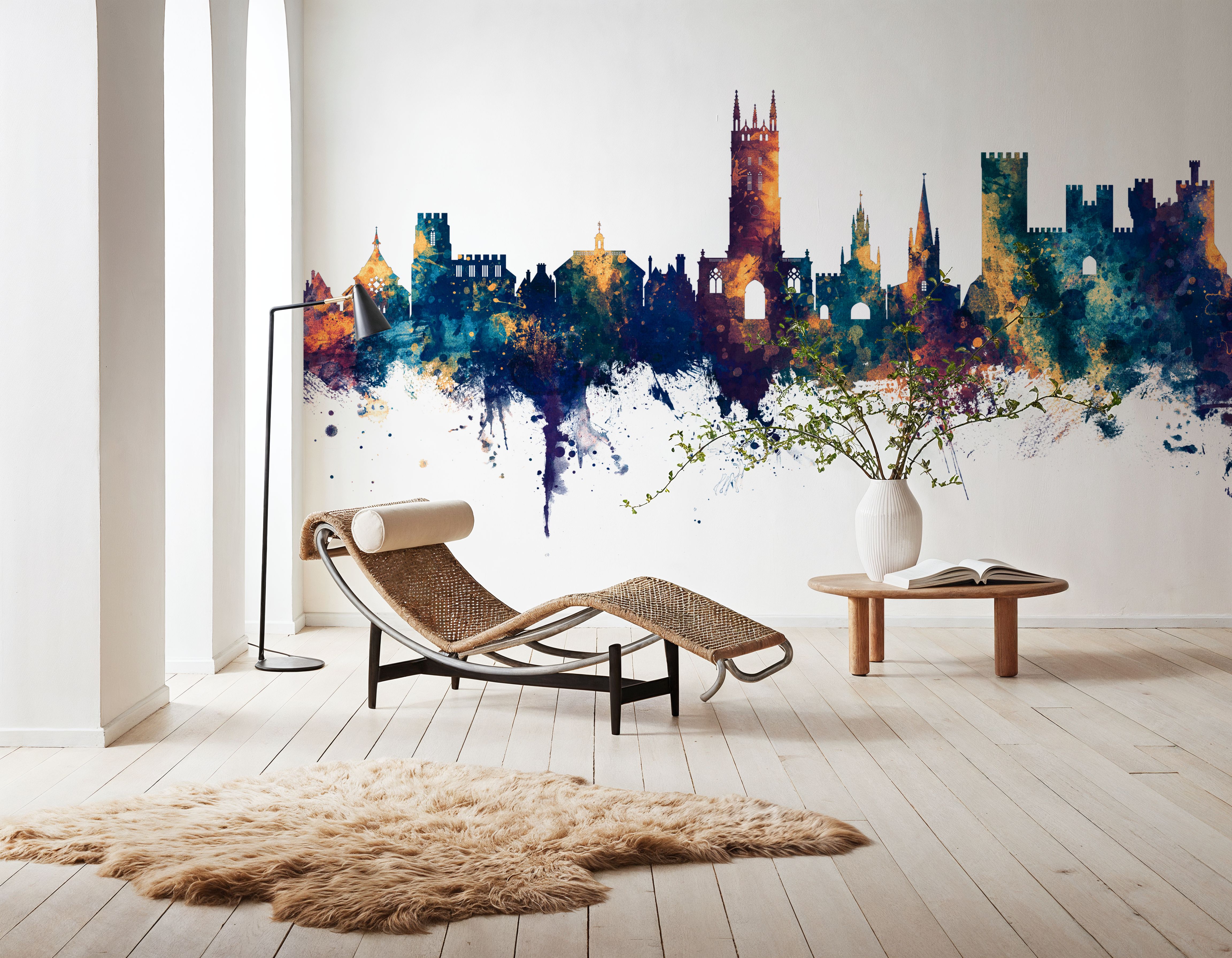 Warwick England Skyline Blue & Bronze