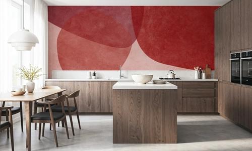 Embracing Shapes, Cherry Red