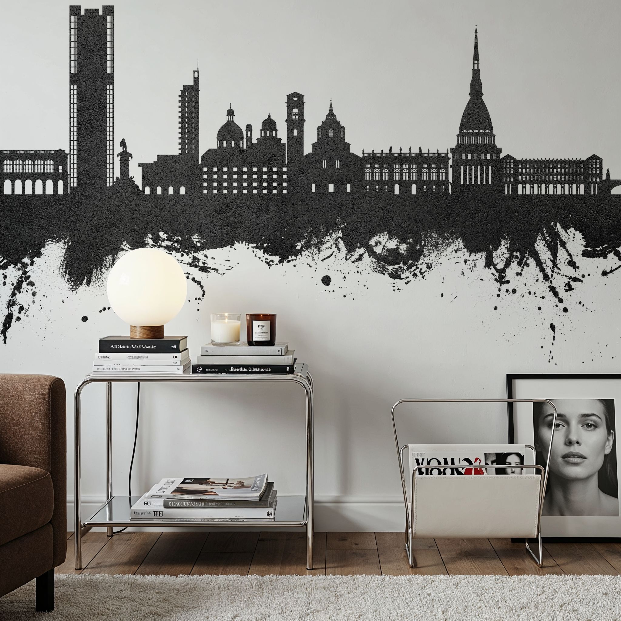 Turin Italy Black & White