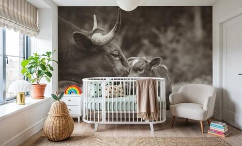 Longhorn Kiss Sepia