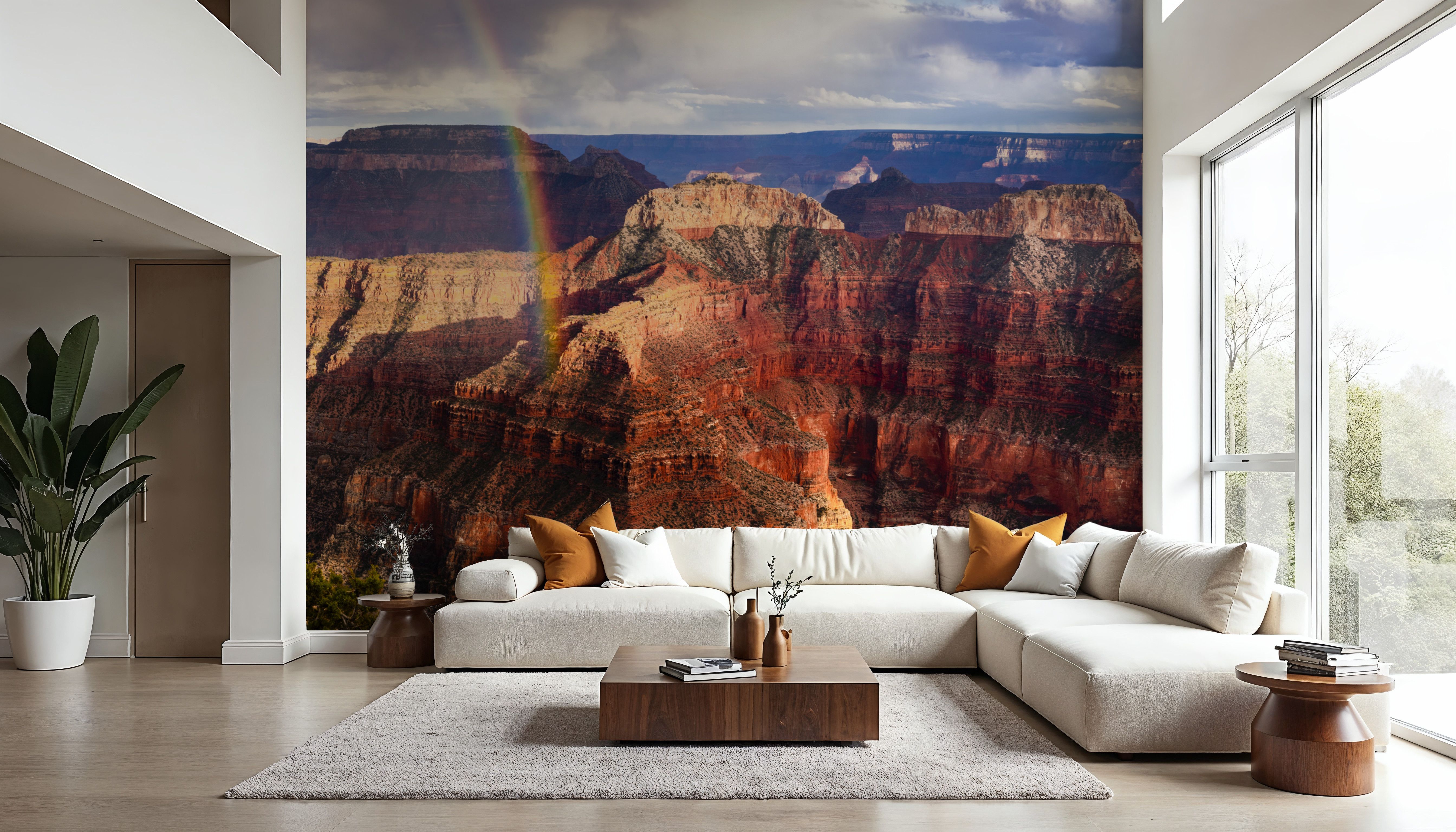 Canyon Rainbow, Wallpaper