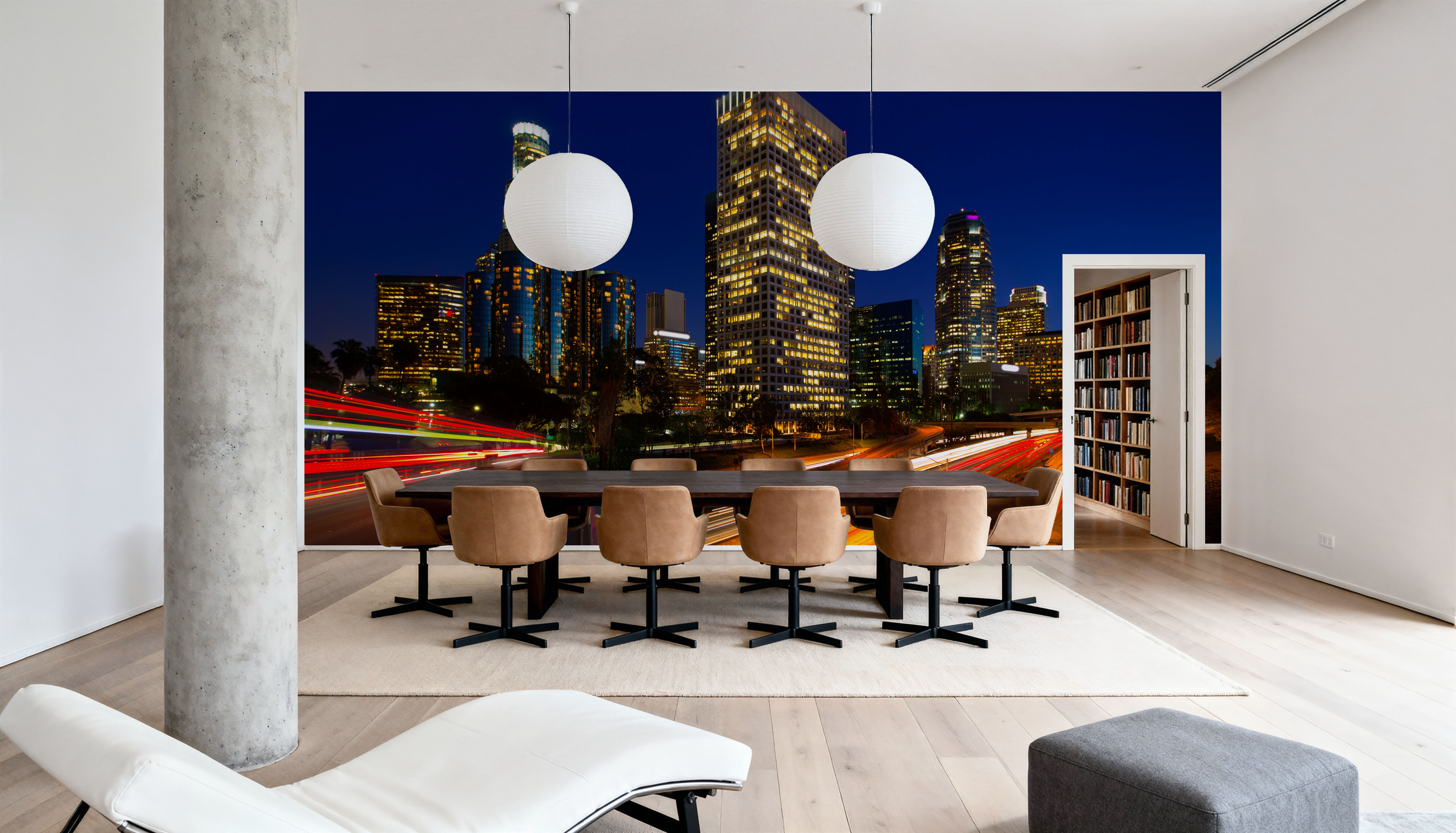 Downtown from the 110 Clear