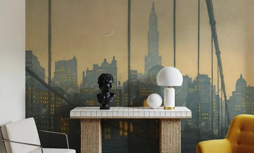 New York, Brooklyn bridge (1927) Illustration