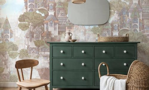 Treehouse Neighborhood Warm Pastel