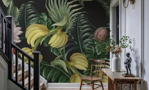 Banana Bloom Border