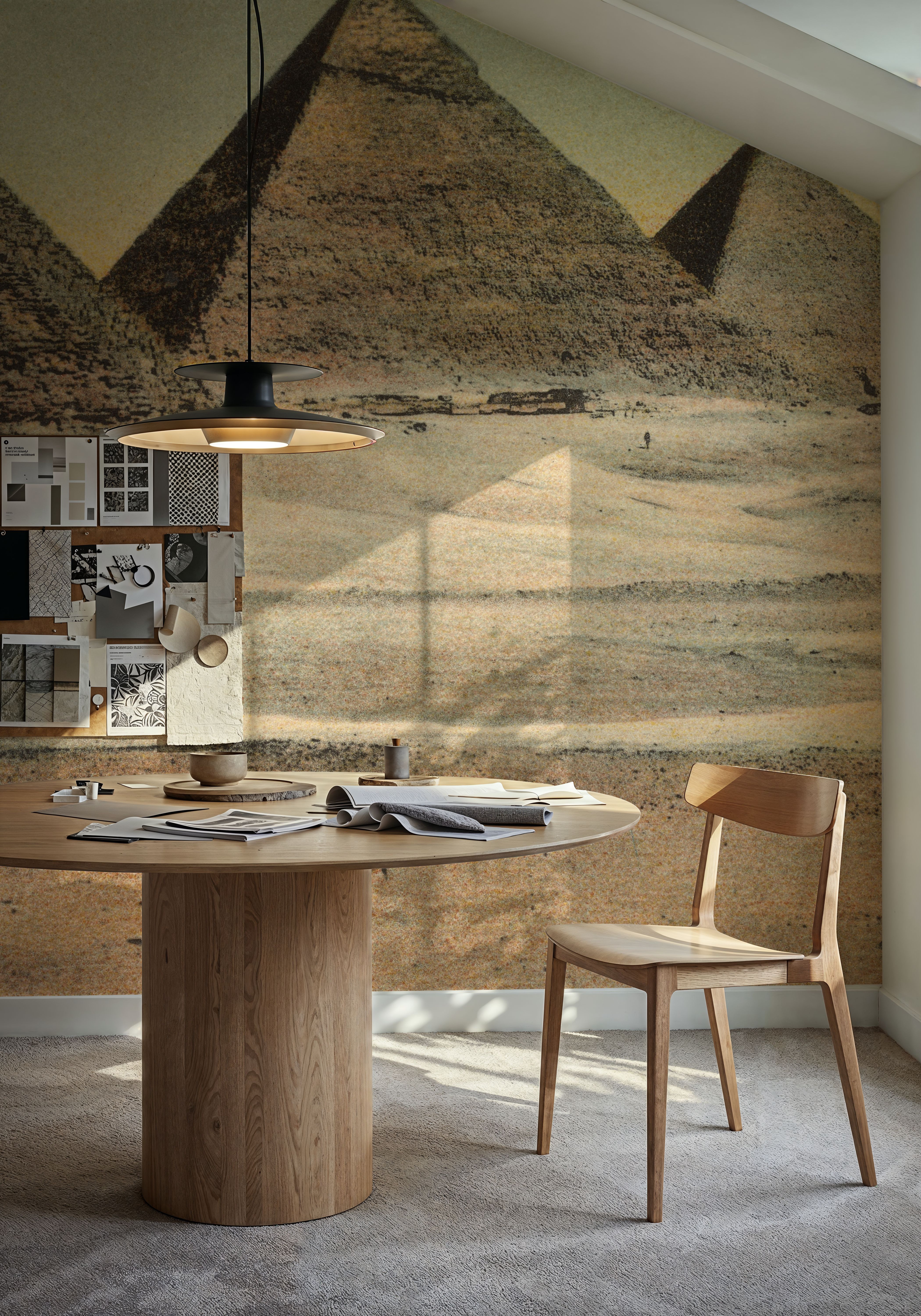 Cairo Pyramids - Screenprint