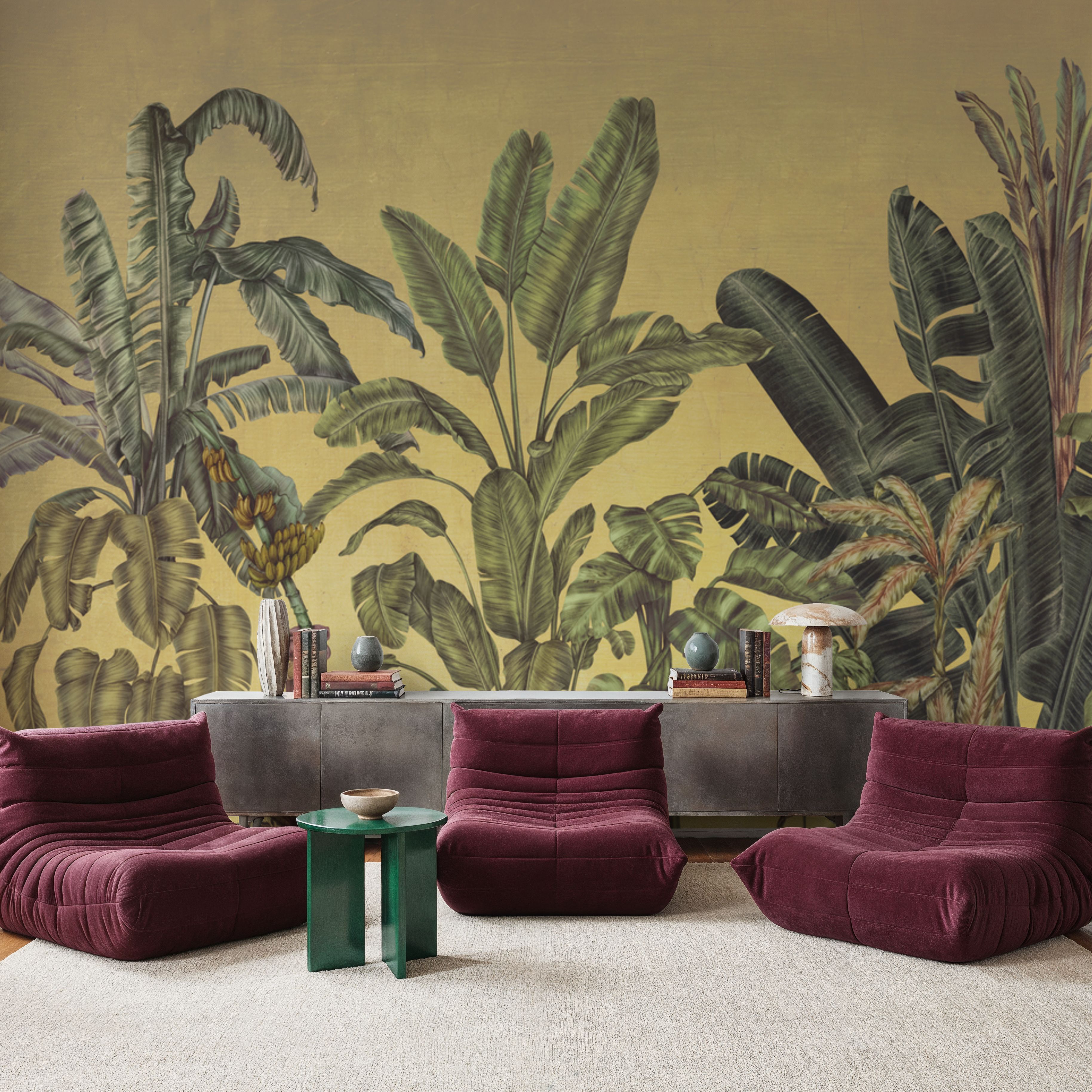 Madagascar Foliage, Yellow