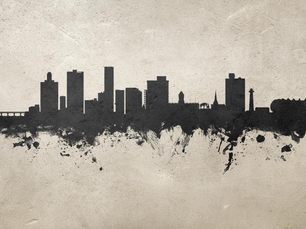 Port Elizabeth South Africa Skyline Concrete