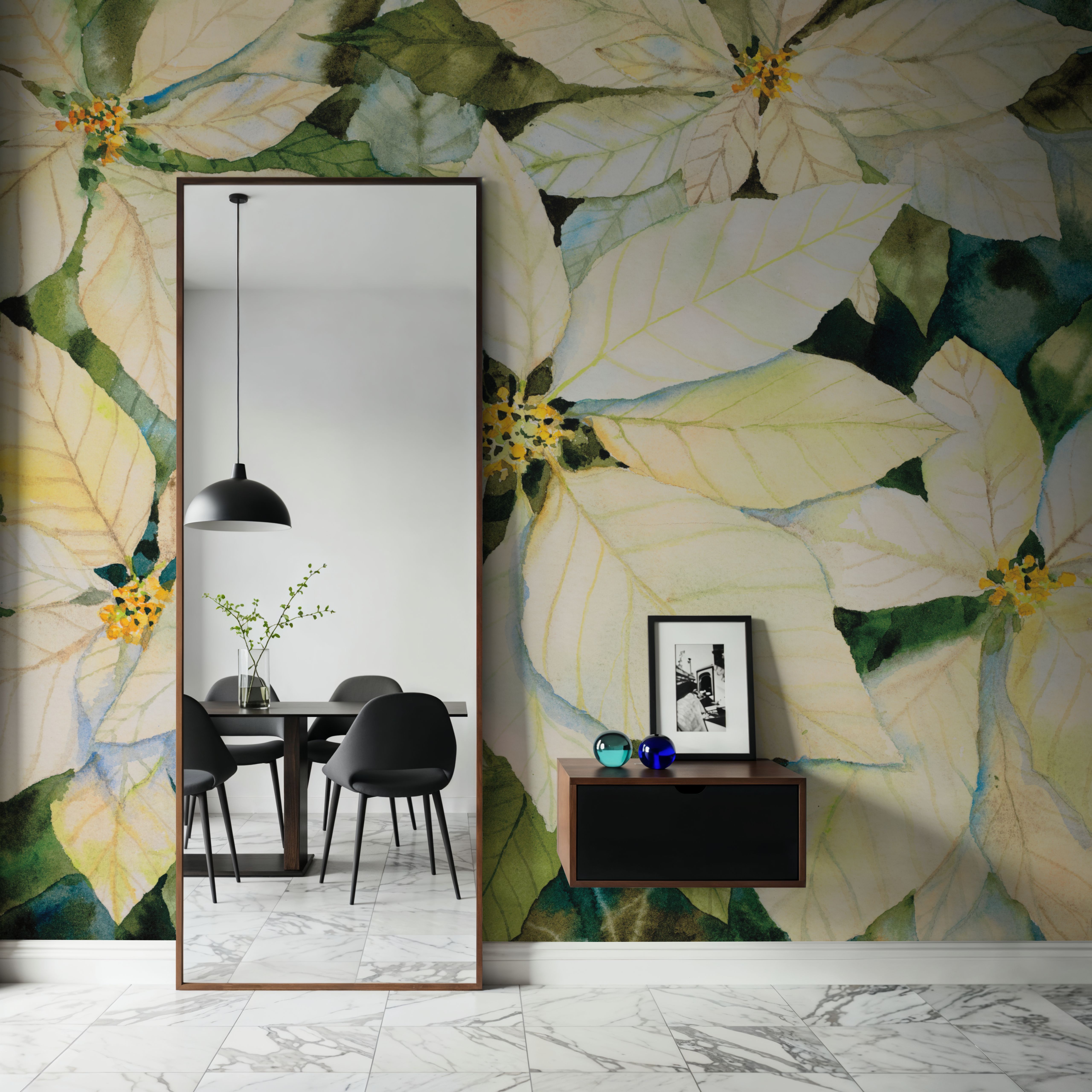 White Poinsettia