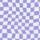 Warped Checkerboard, Lilac
