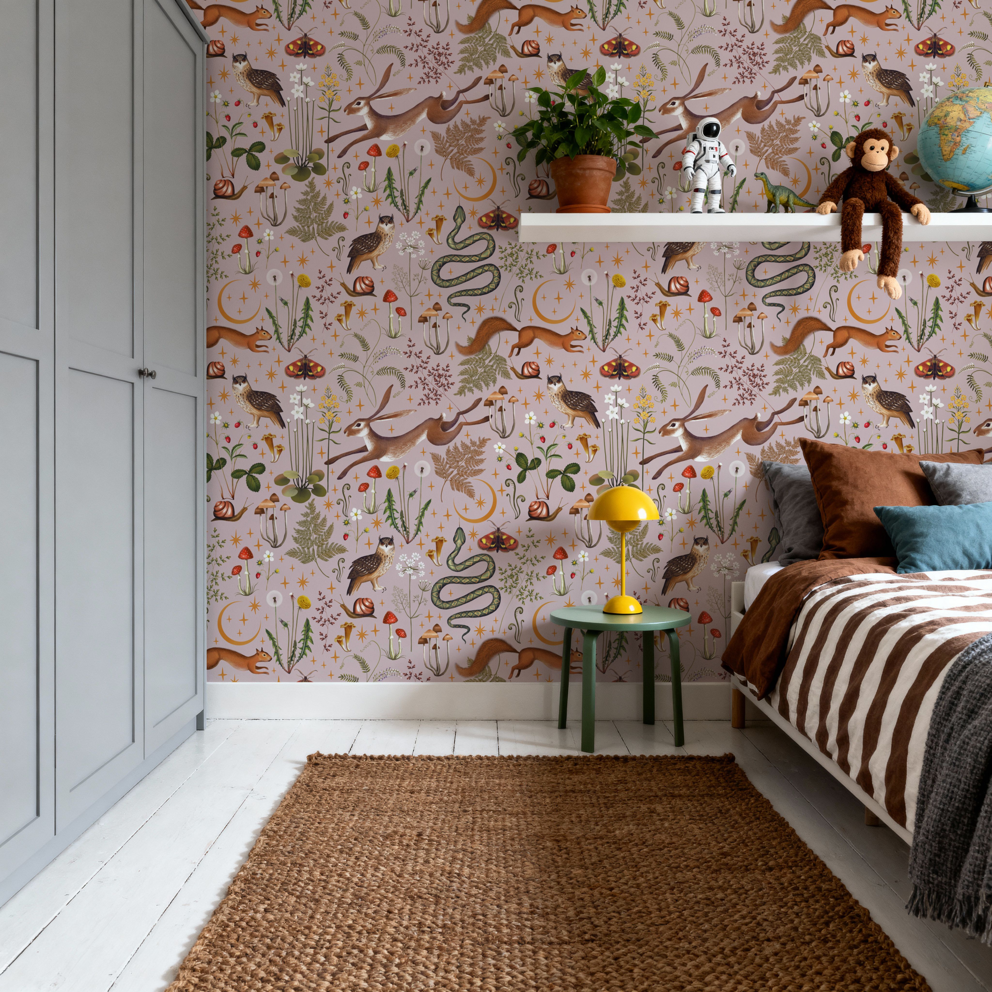 Fantasy Forest - Dusty Pink