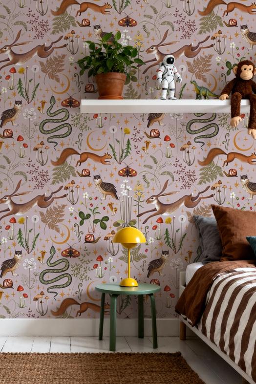 Fantasy Forest - Dusty Pink