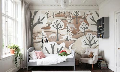 Frozen Forest, Beige
