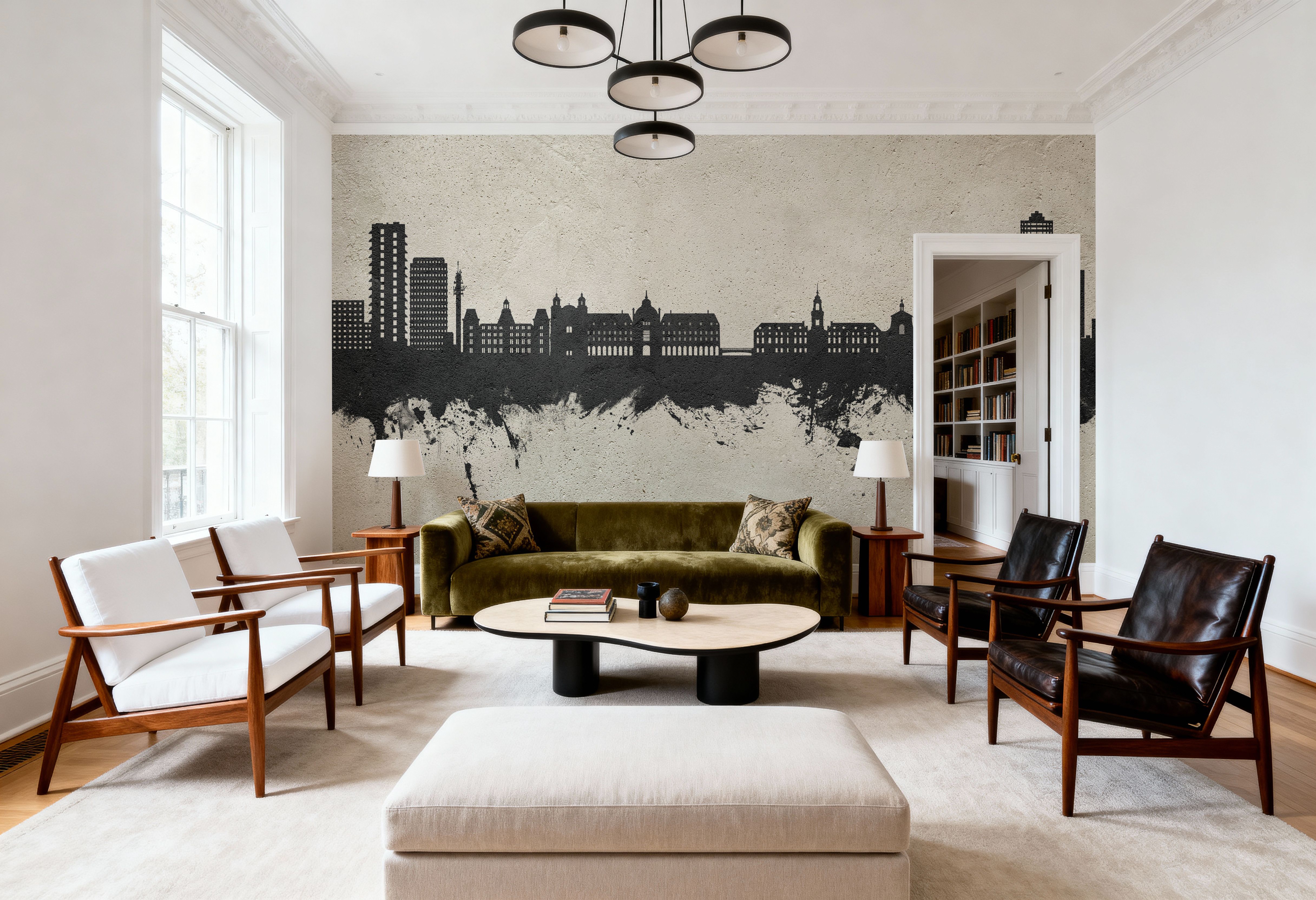 Rennes France Skyline Concrete