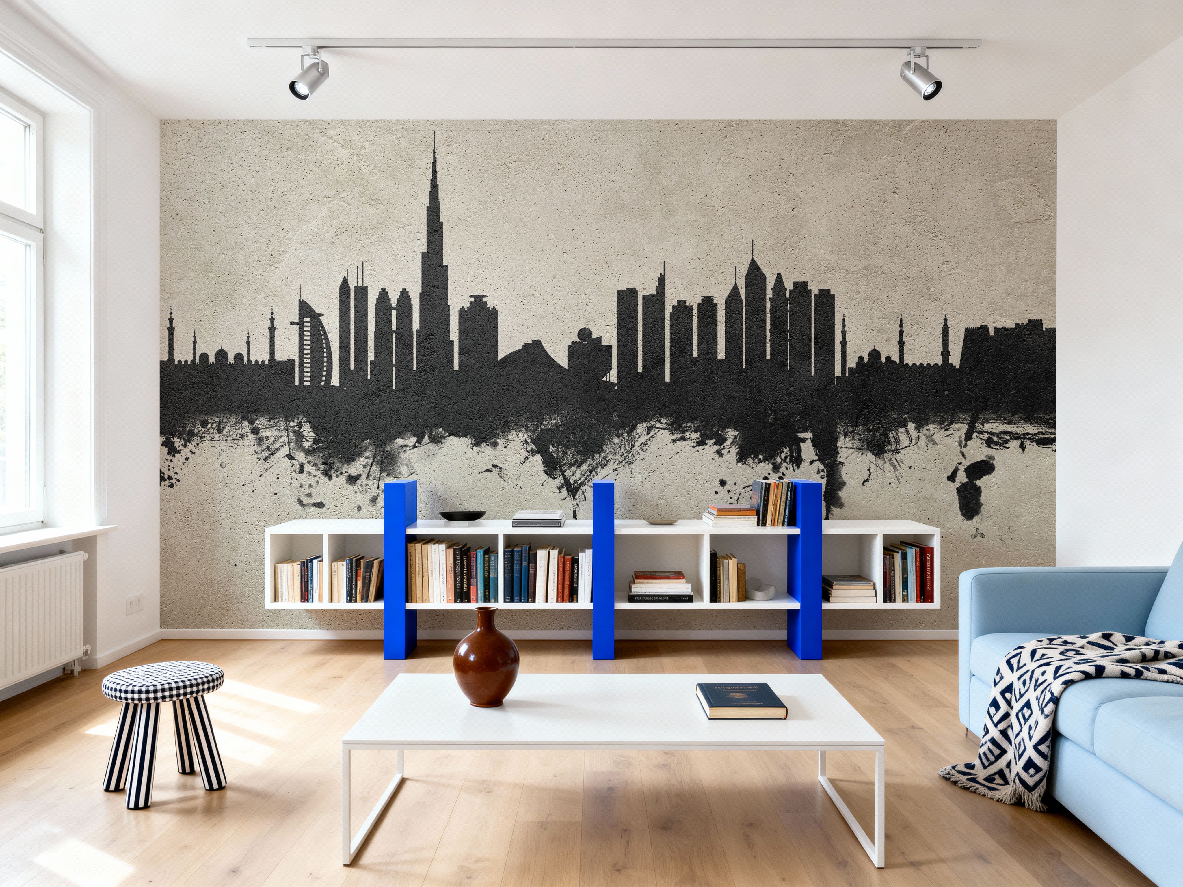 Dubai Skyline Concrete