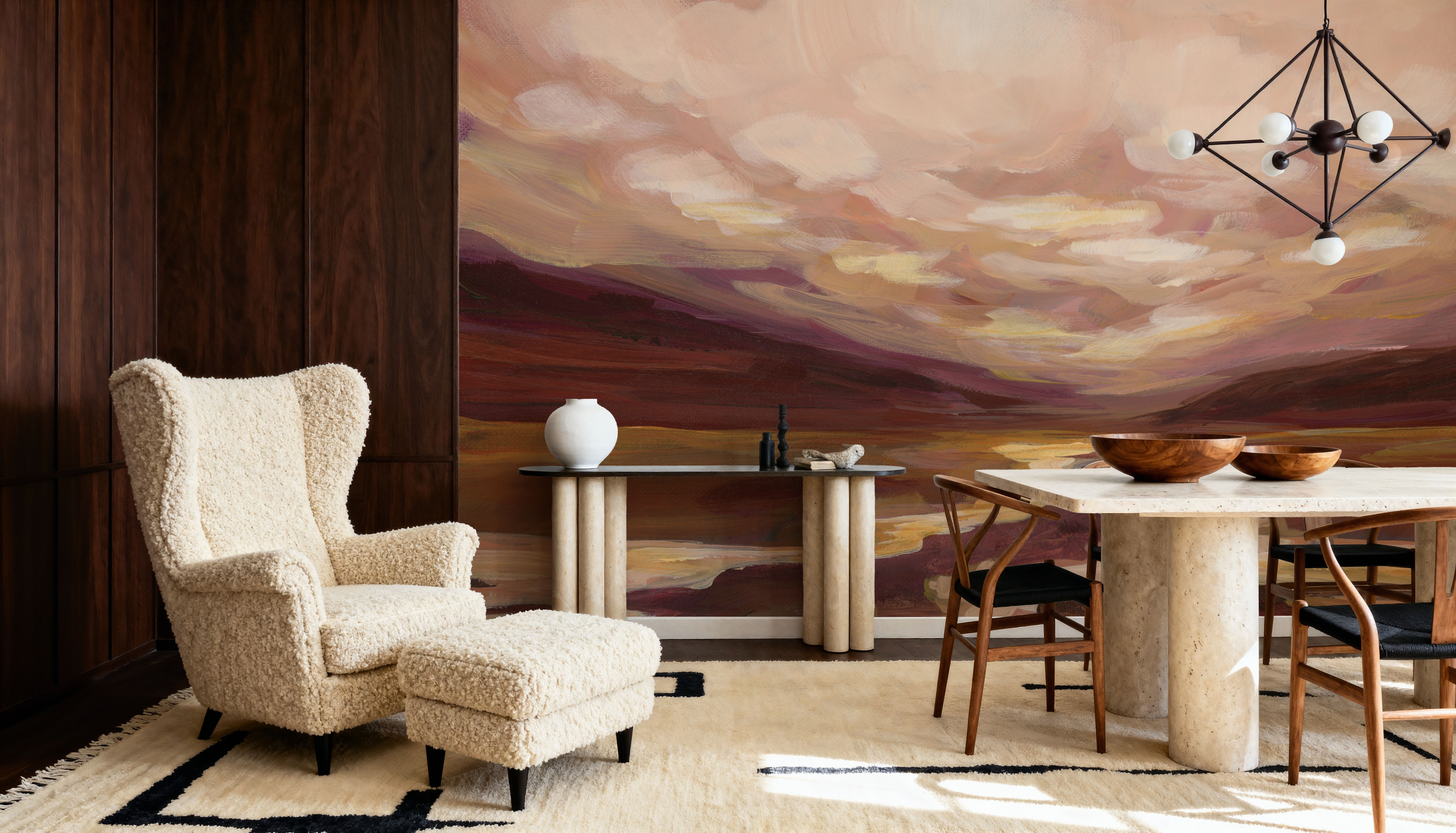 Henna Hollow, Wallpaper