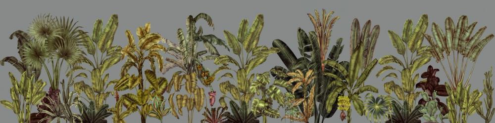 Madagascar Foliage, Blue