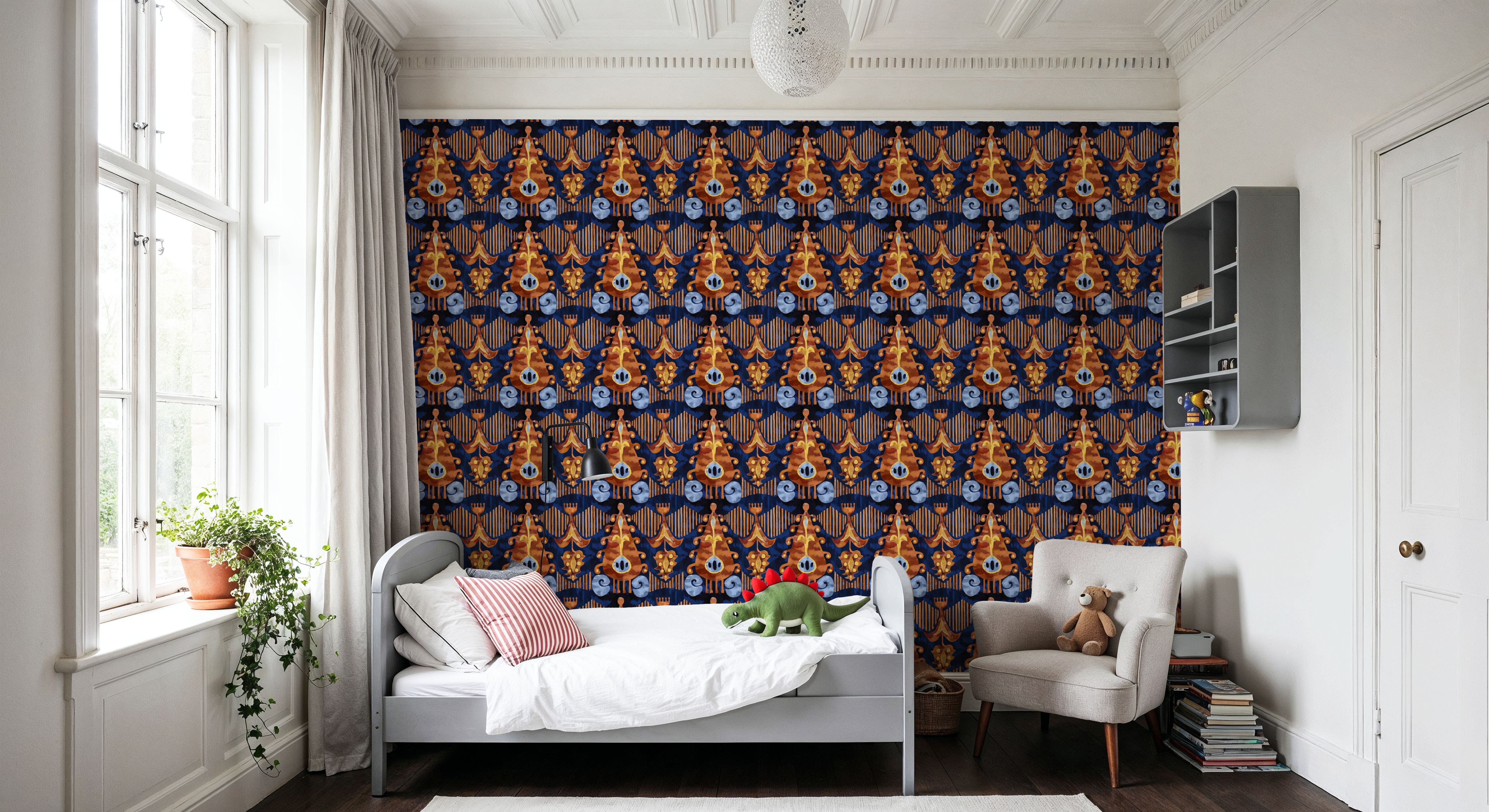 Gold Garden Ikat