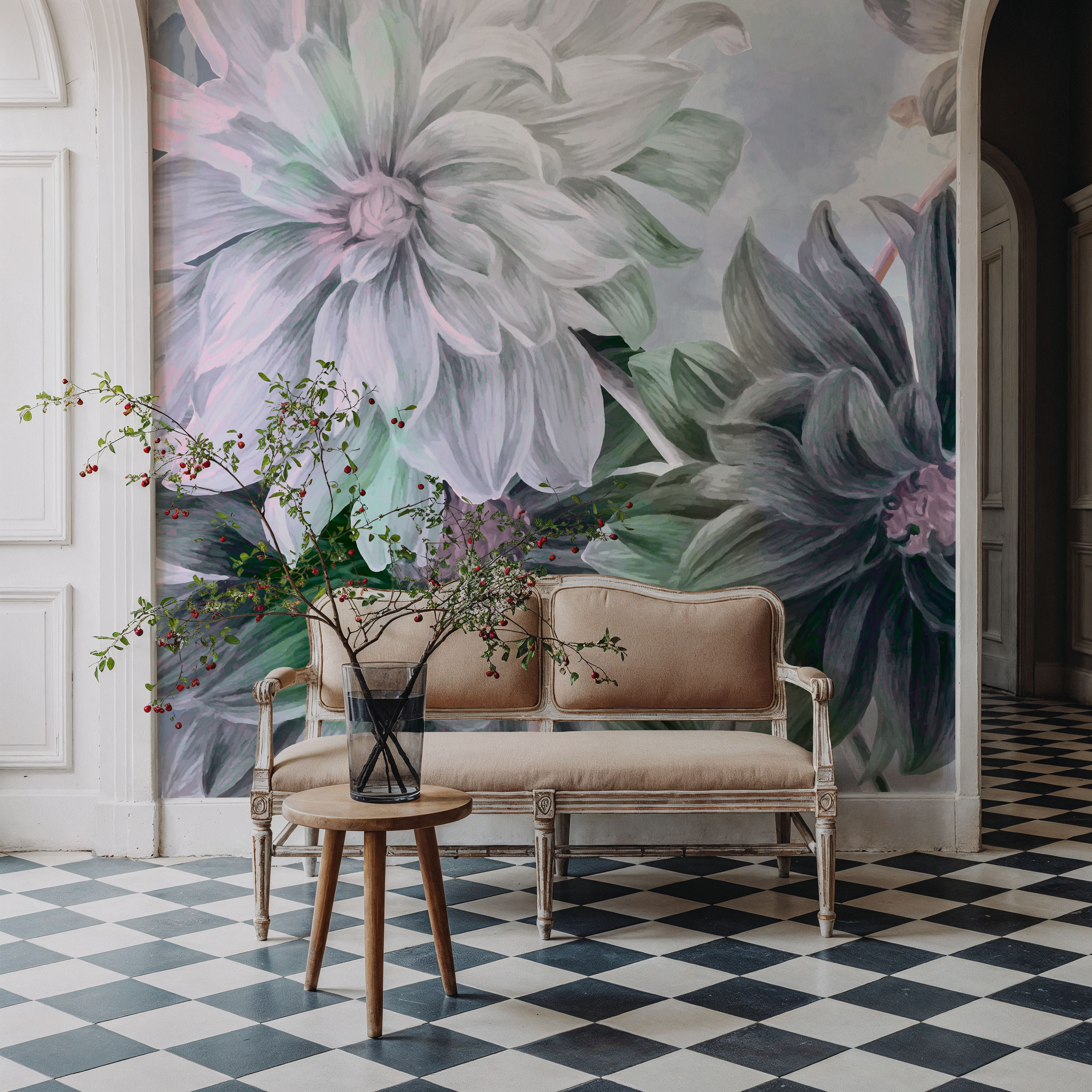 Focus on the Dahlia Green