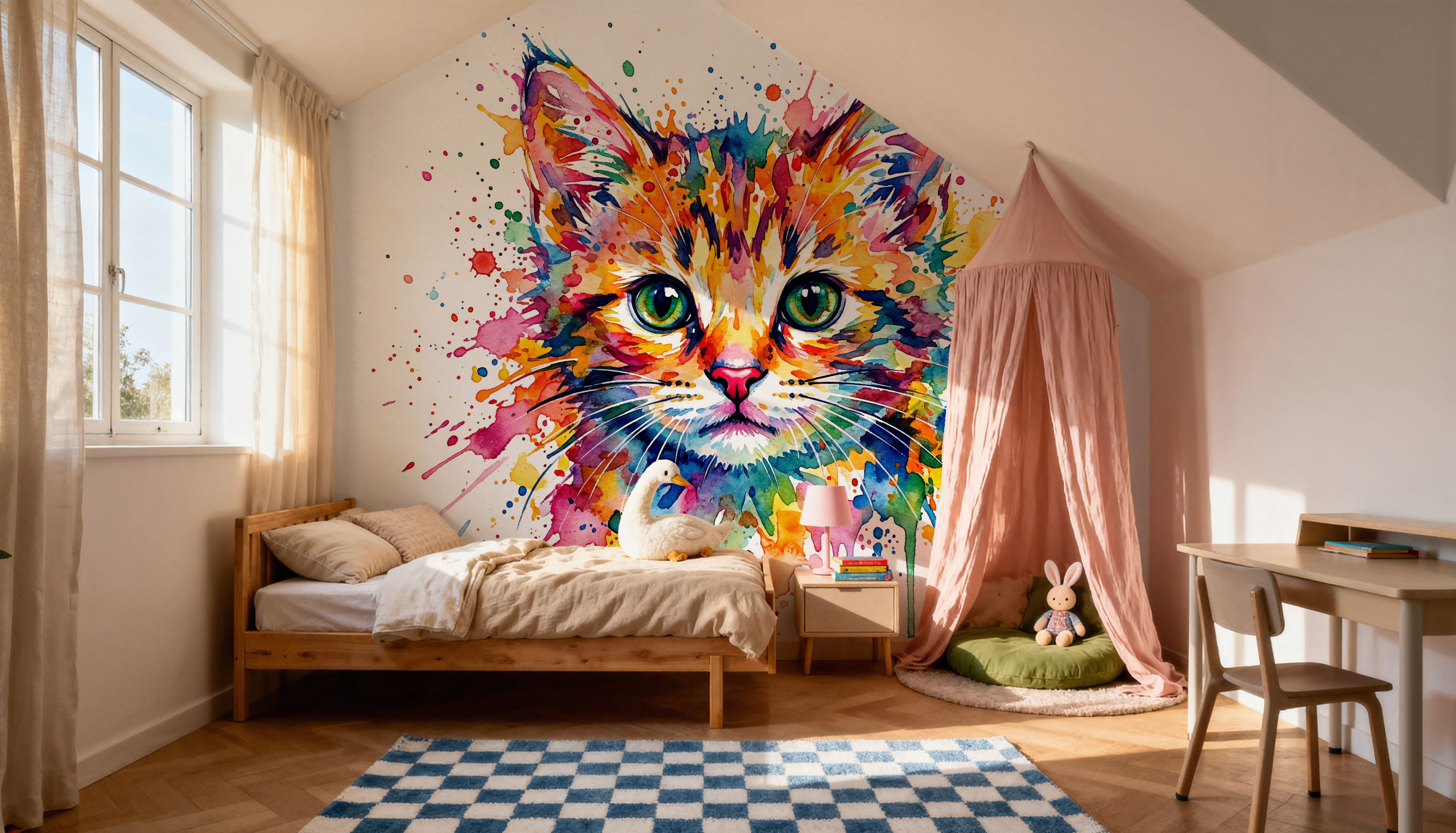 Kitten - Watercolor Spirit Animals Series