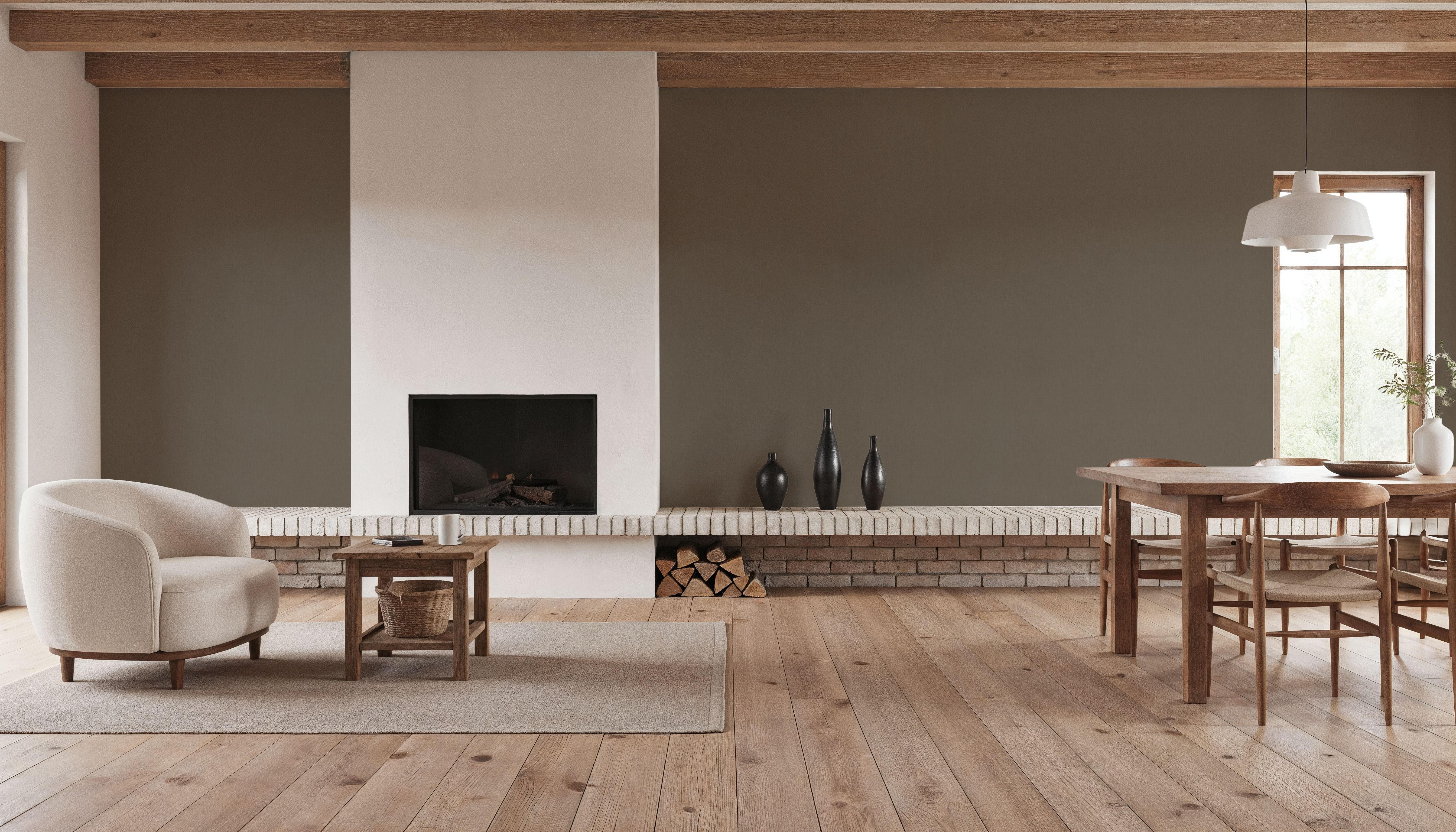 Linen Mist Murky Collection, Warm Gray