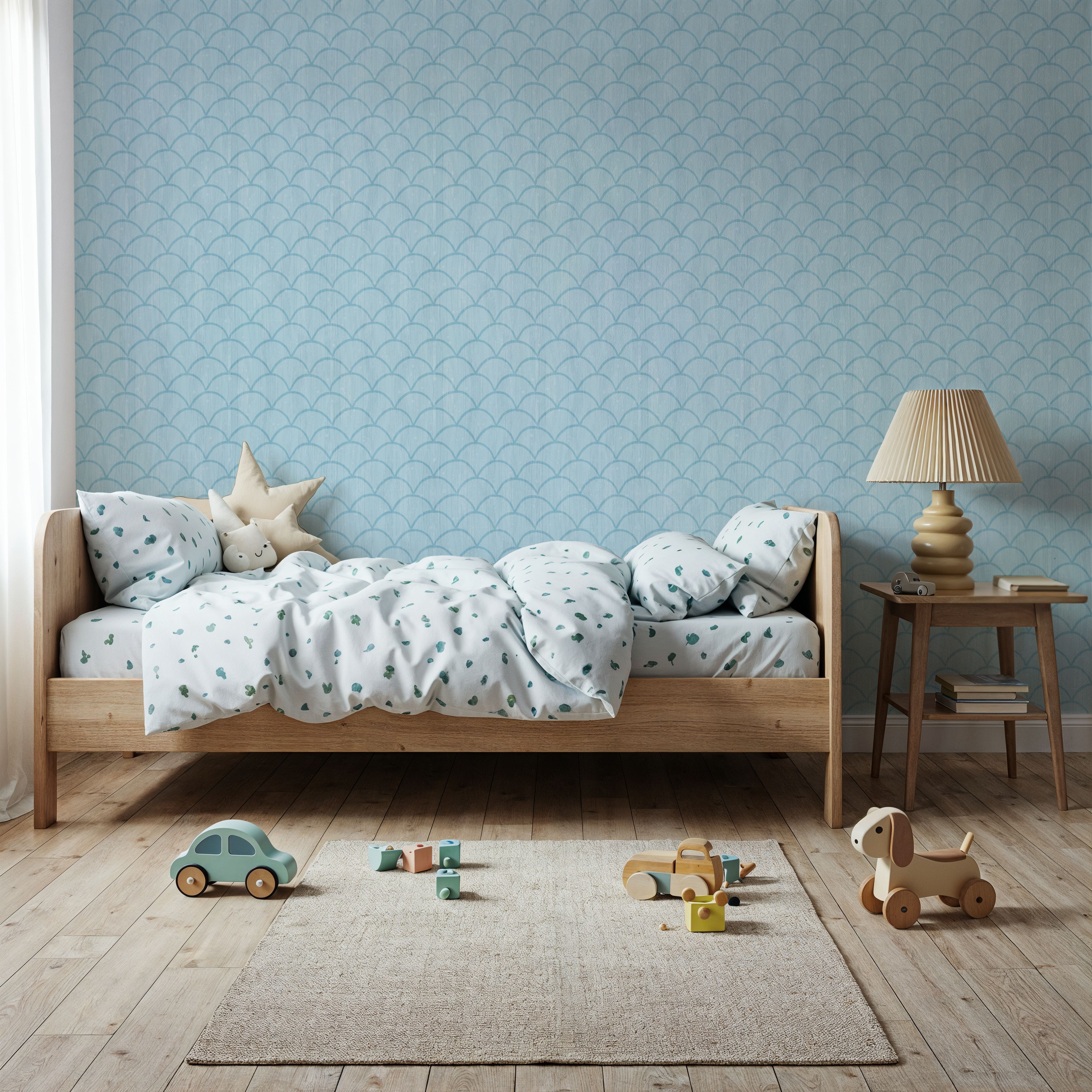 Coastal Scales Light Blue