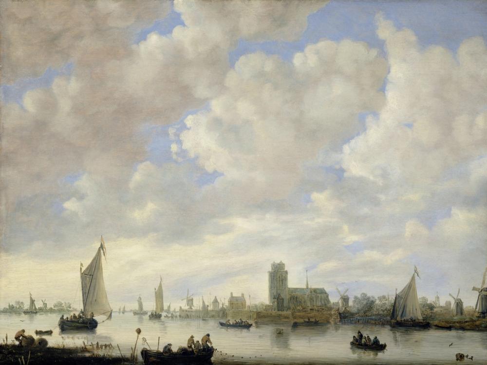View of the Merwede off Dordrecht