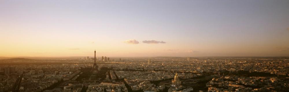 Golden Tower Cityscape