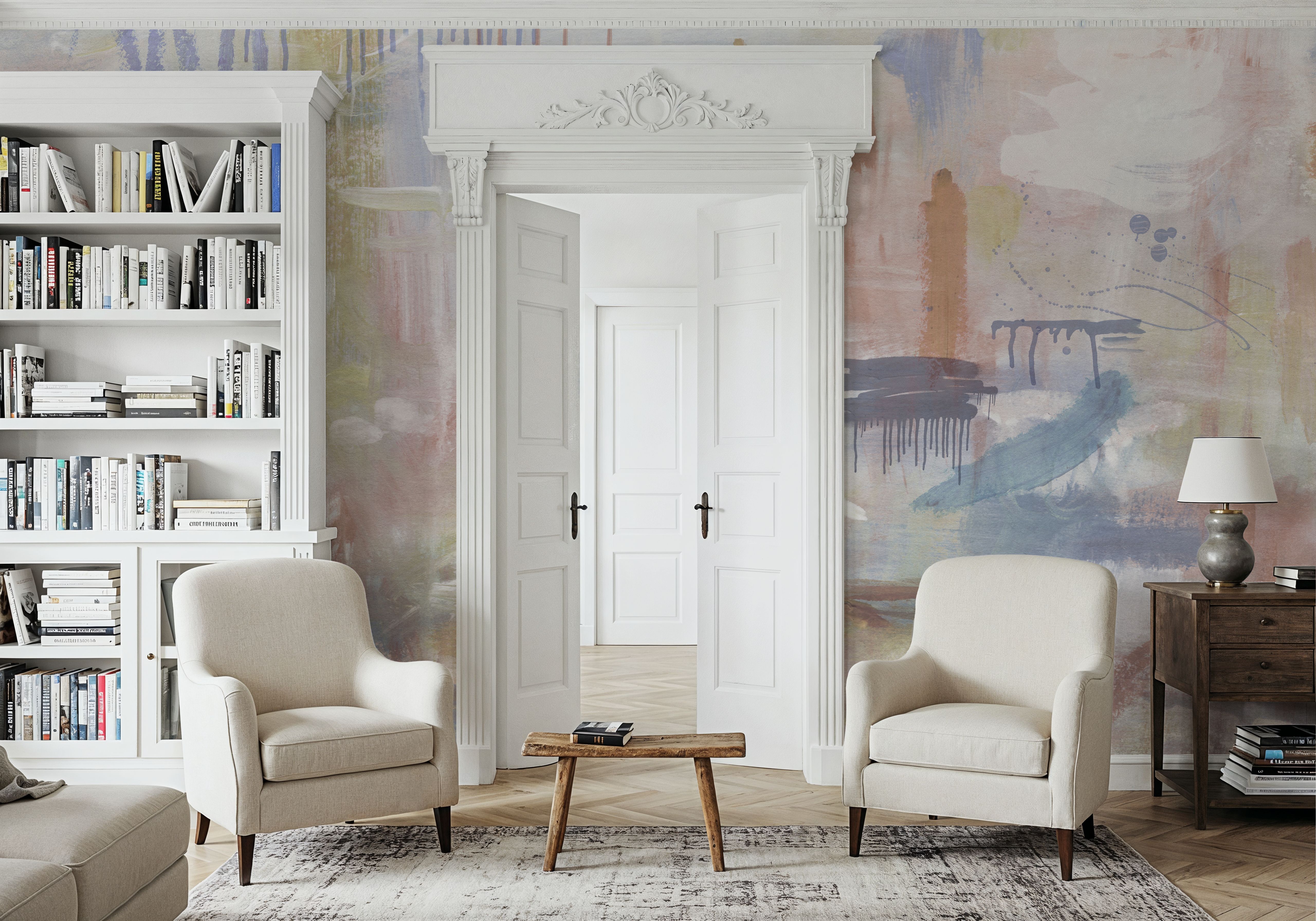 Splashy Paints, Pastel, Papier peint