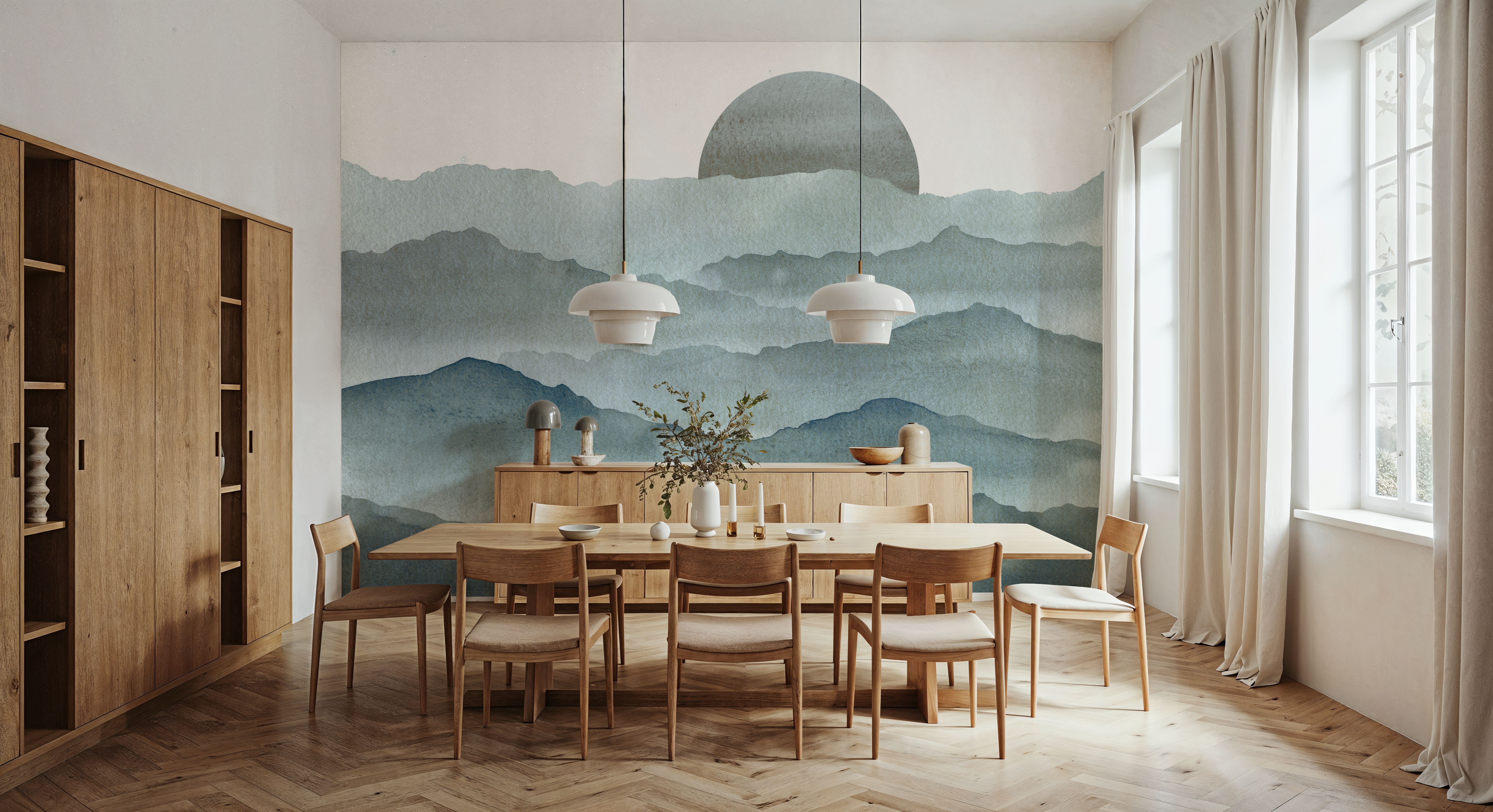Sunrise Mountain View, Teal
