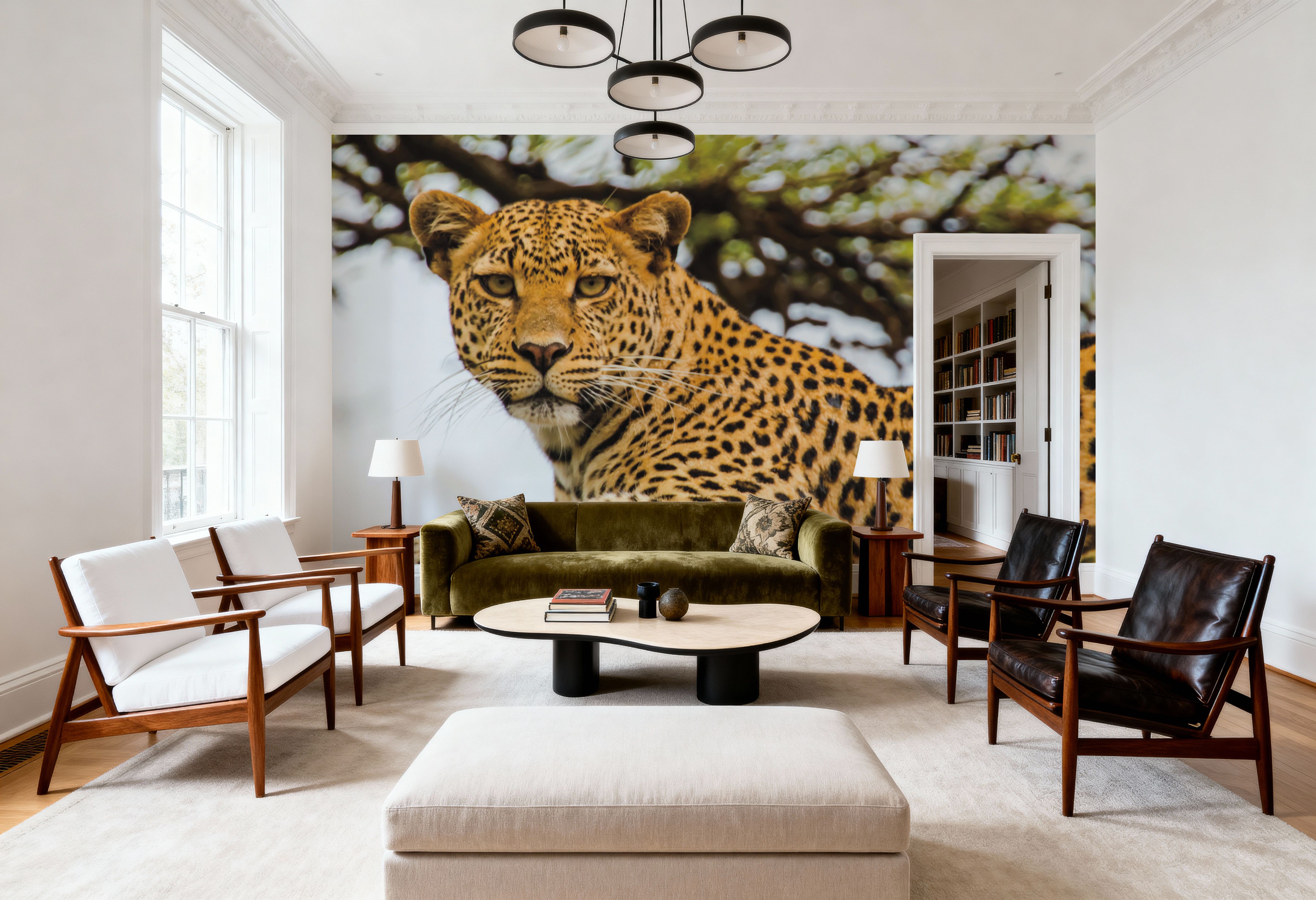 Lounging Leopard