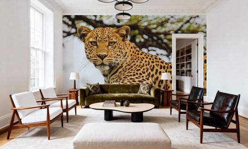 Lounging Leopard