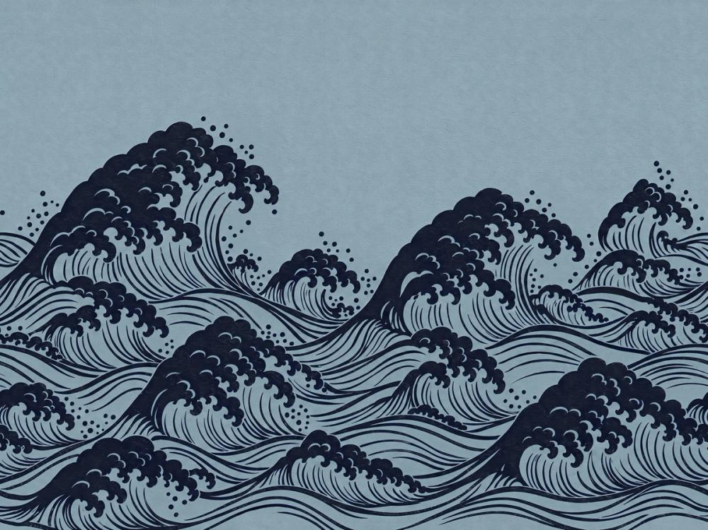 Edo Waves, Indigo Mist